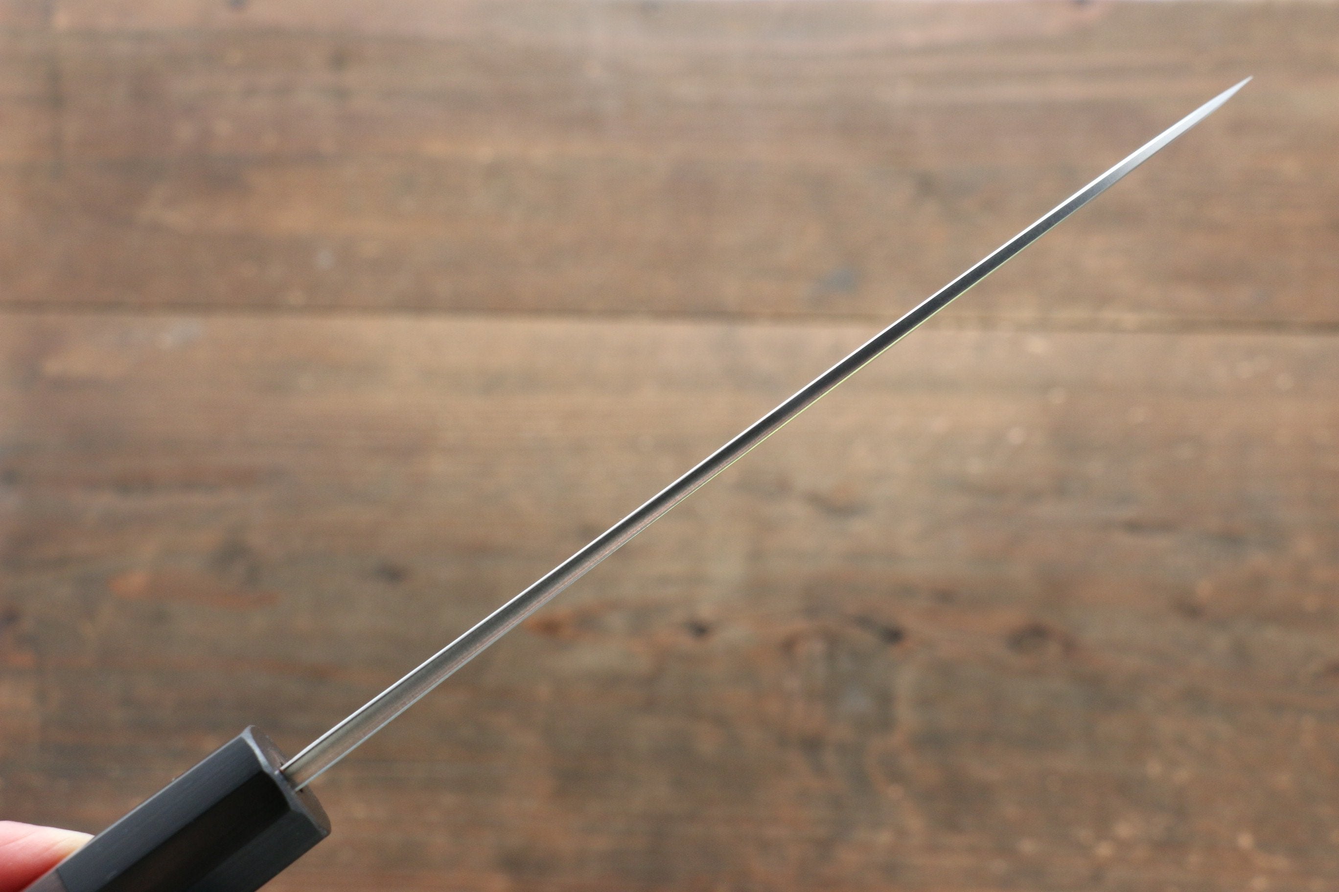 Nao Yamamoto VG10 Damascus Santoku 170mm Shitan Handle - Japanny - Best Japanese Knife