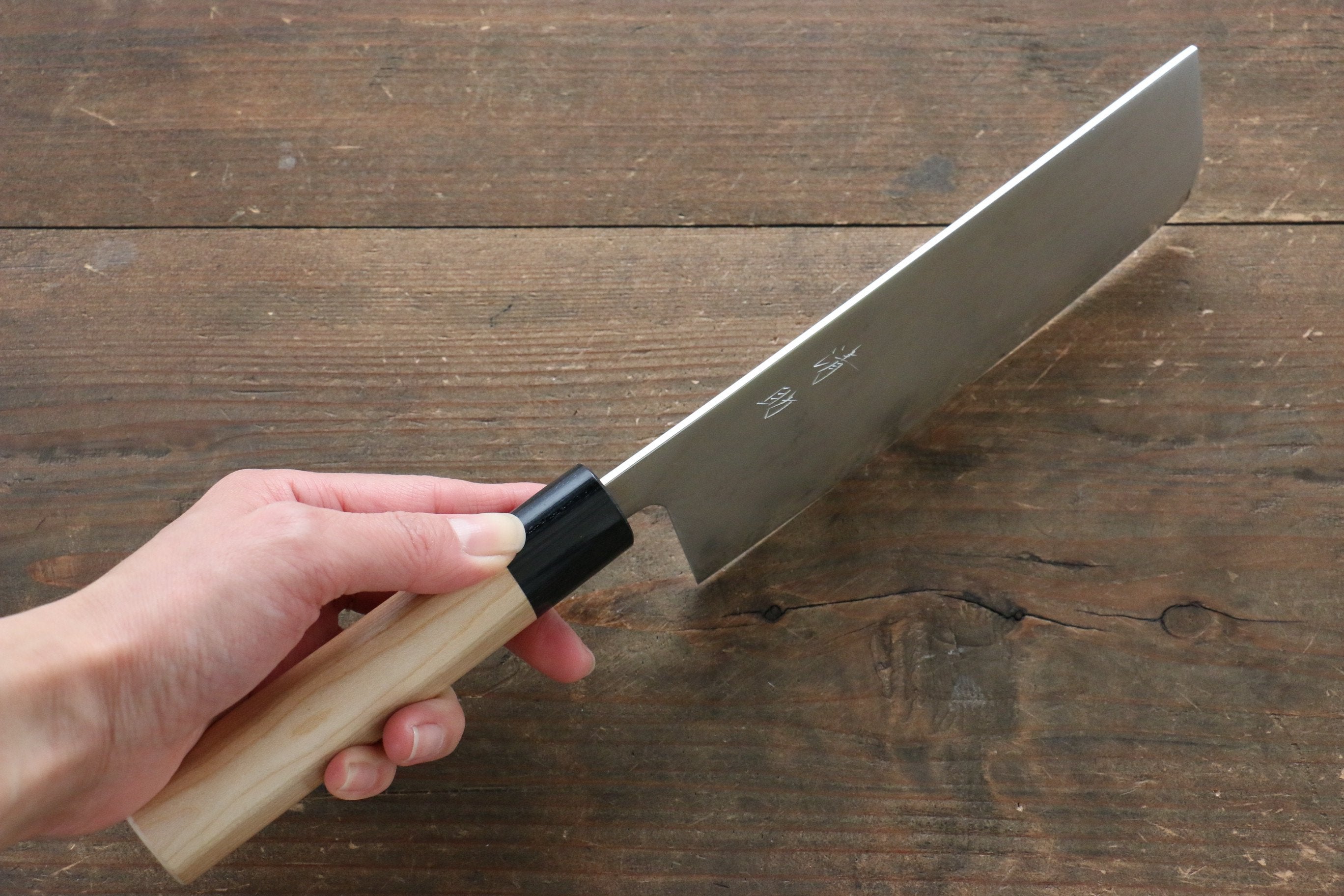 Seisuke VG10 63 Layer Damascus Usuba 165mm Mahogany Handle - Japanny - Best Japanese Knife