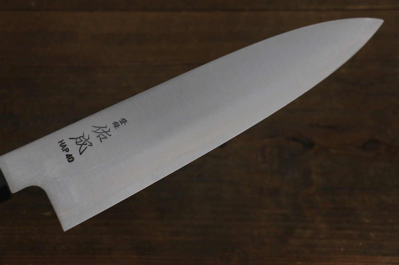 Sukenari HAP40 3 Layer Gyuto 240mm Shitan Handle - Japanny - Best Japanese Knife