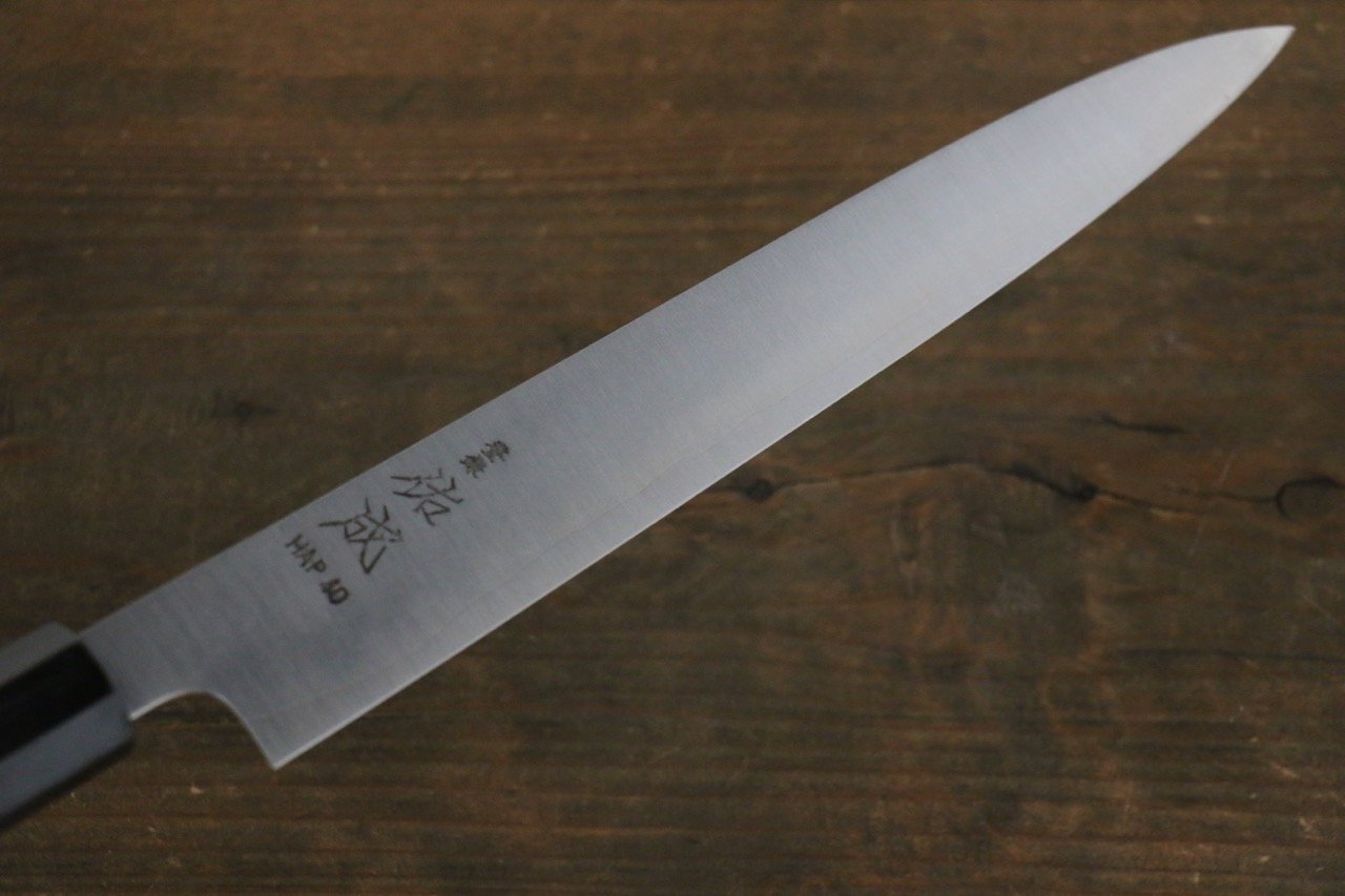 Sukenari HAP40 3 Layer Sujihiki 240mm Shitan Handle - Japanny - Best Japanese Knife