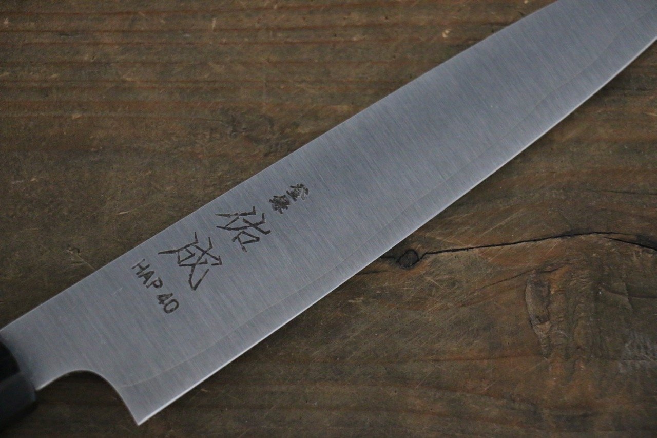 Sukenari HAP40 3 Layer Petty-Utility 165mm Shitan Handle - Japanny - Best Japanese Knife