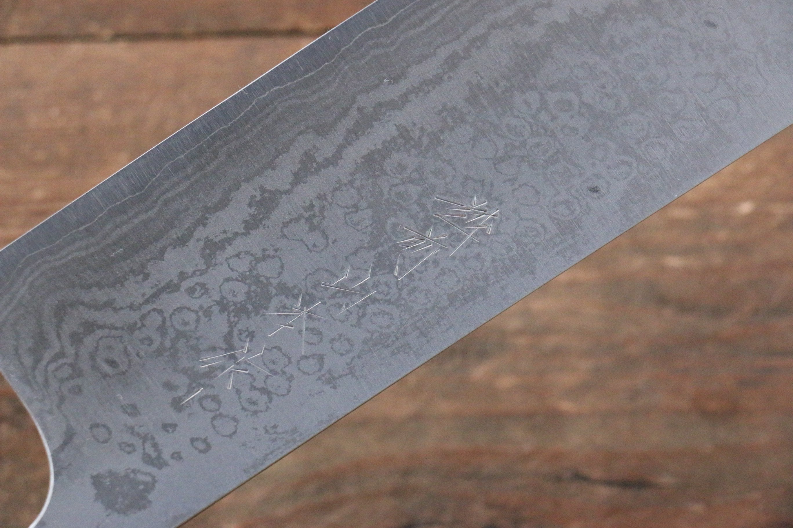 Nao Yamamoto VG10 Damascus Nakiri 165mm Cherry Blossoms Handle - Japanny - Best Japanese Knife