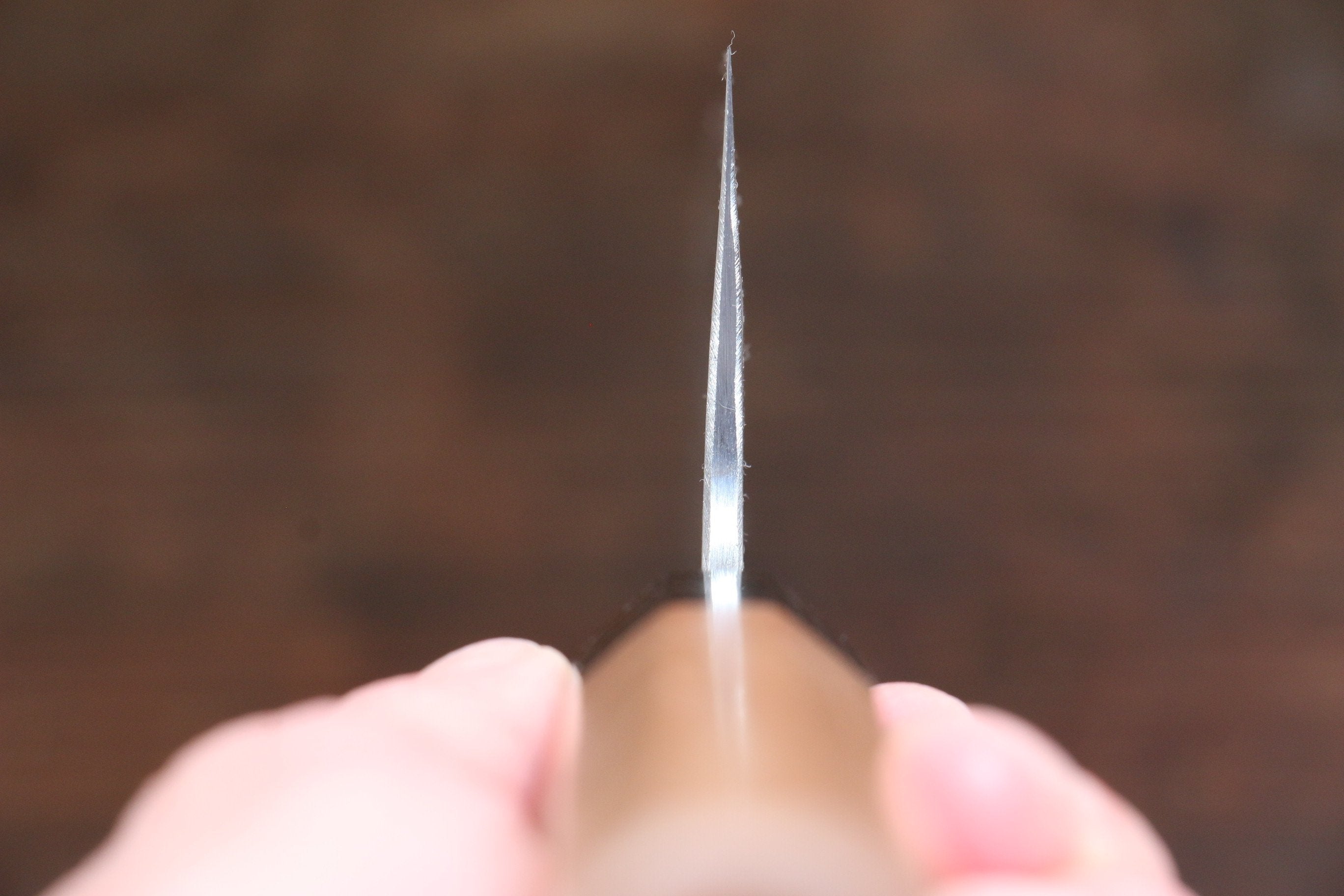 Nao Yamamoto SRS13 Black Damascus Gyuto 210mm Cherry Blossoms Handle - Japanny - Best Japanese Knife