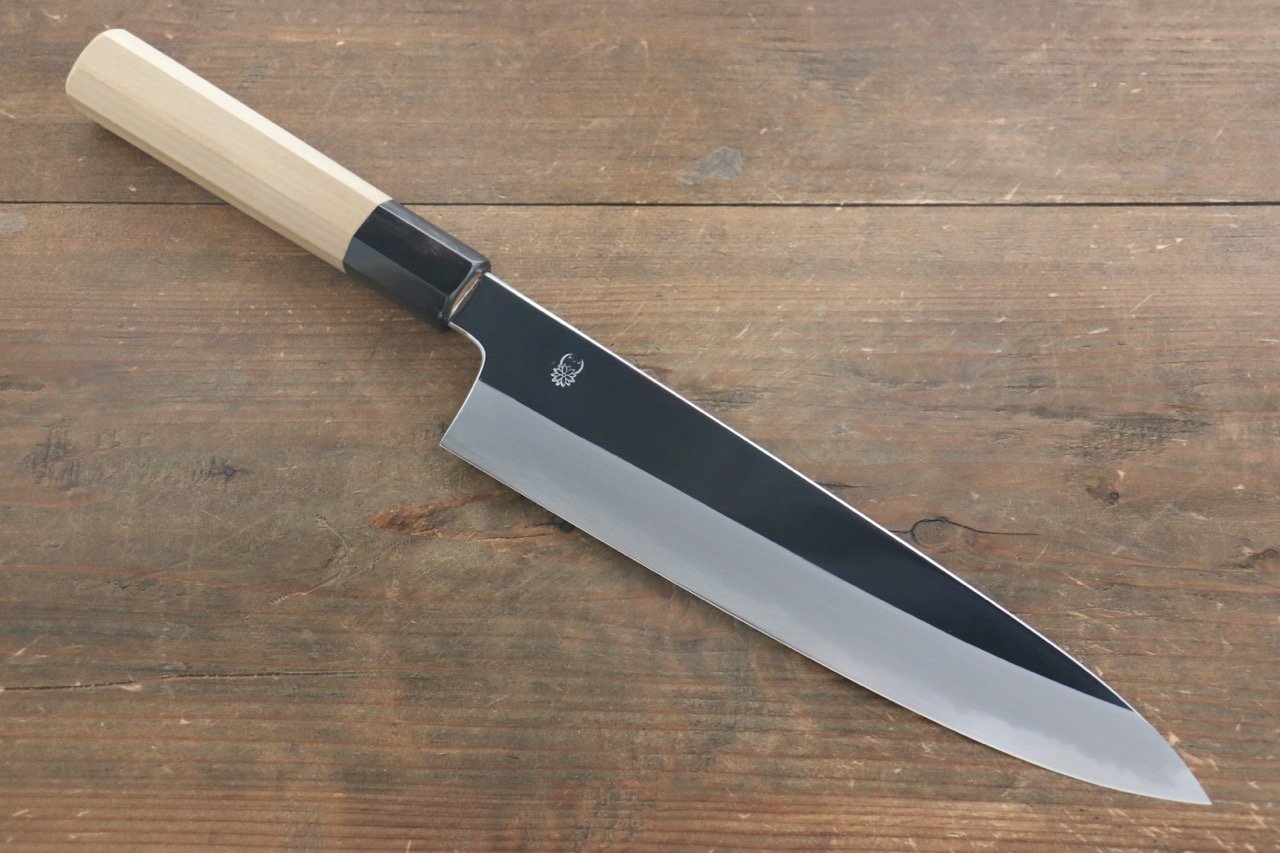 Choyo White Steel Mirrored Finish Gyuto 240mm Magnolia Handle - Japanny - Best Japanese Knife