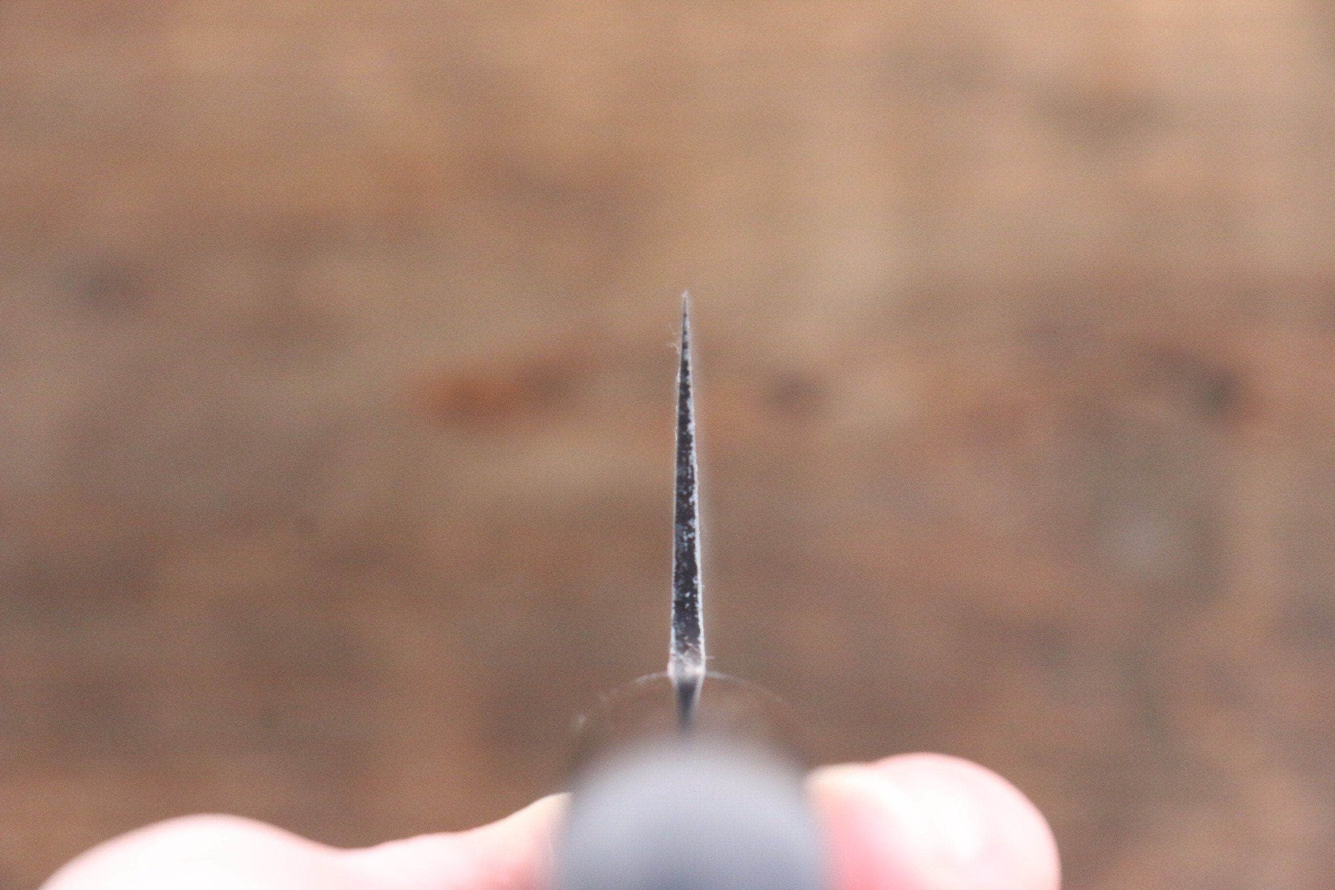 Nao Yamamoto VG10 Black Damascus Santoku 180mm Black Pakka wood Handle - Japanny - Best Japanese Knife