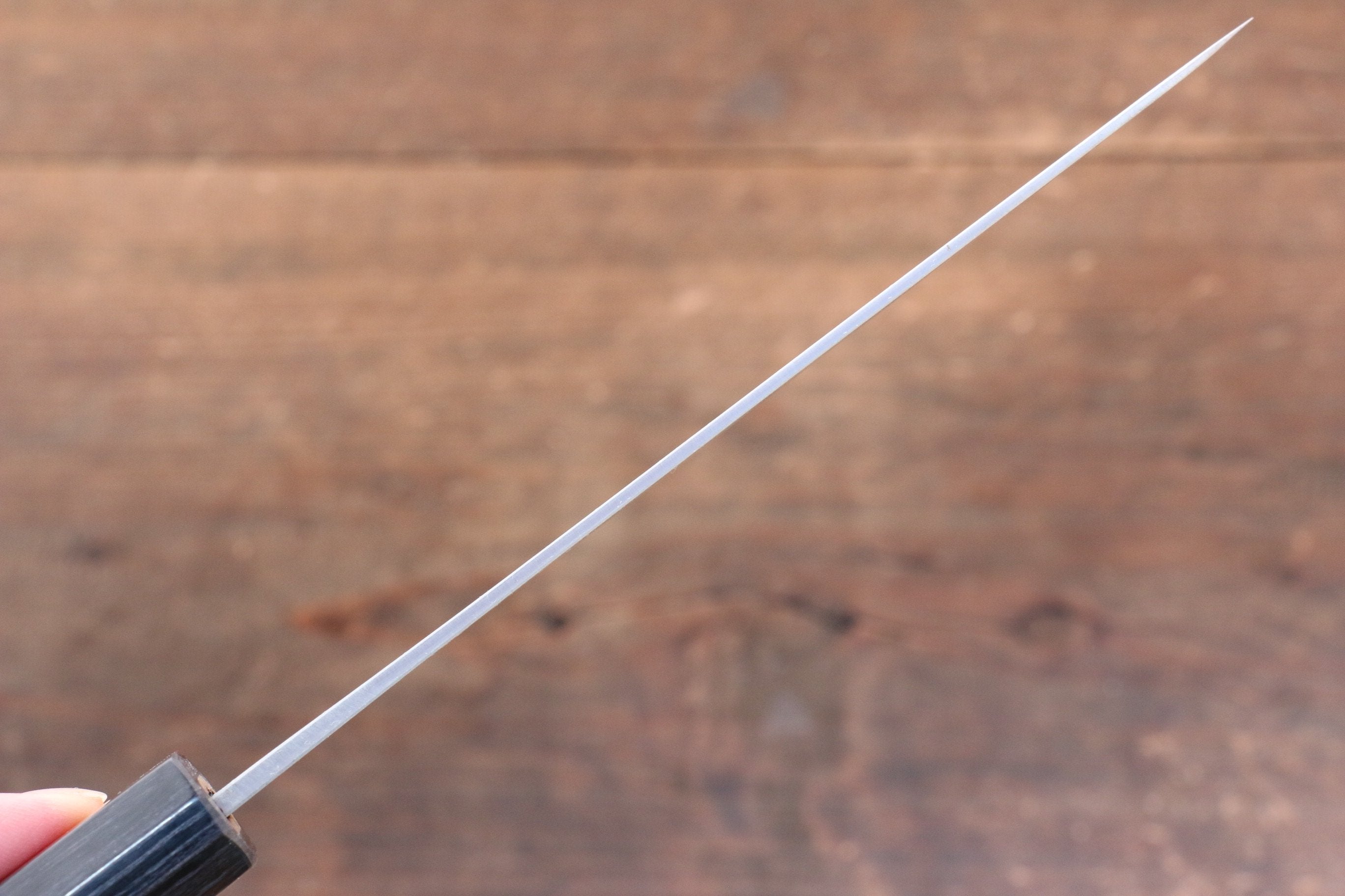 Nao Yamamoto SG2 Black Damascus Petty-Utility 140mm Shitan Handle - Japanny - Best Japanese Knife