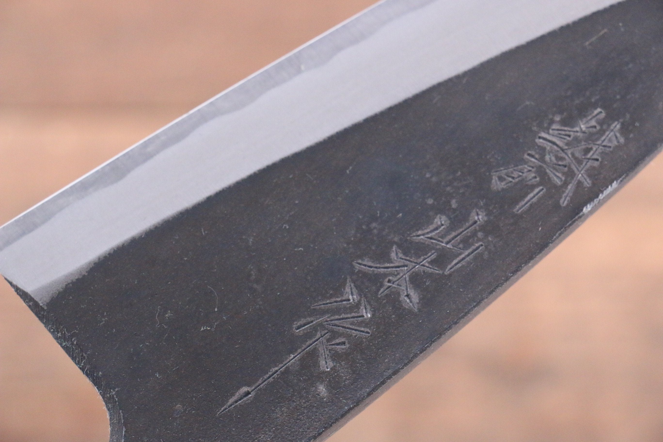 Nao Yamamoto White Steel No.1 Kurouchi Deba 150mm Bubinga Handle - Japanny - Best Japanese Knife