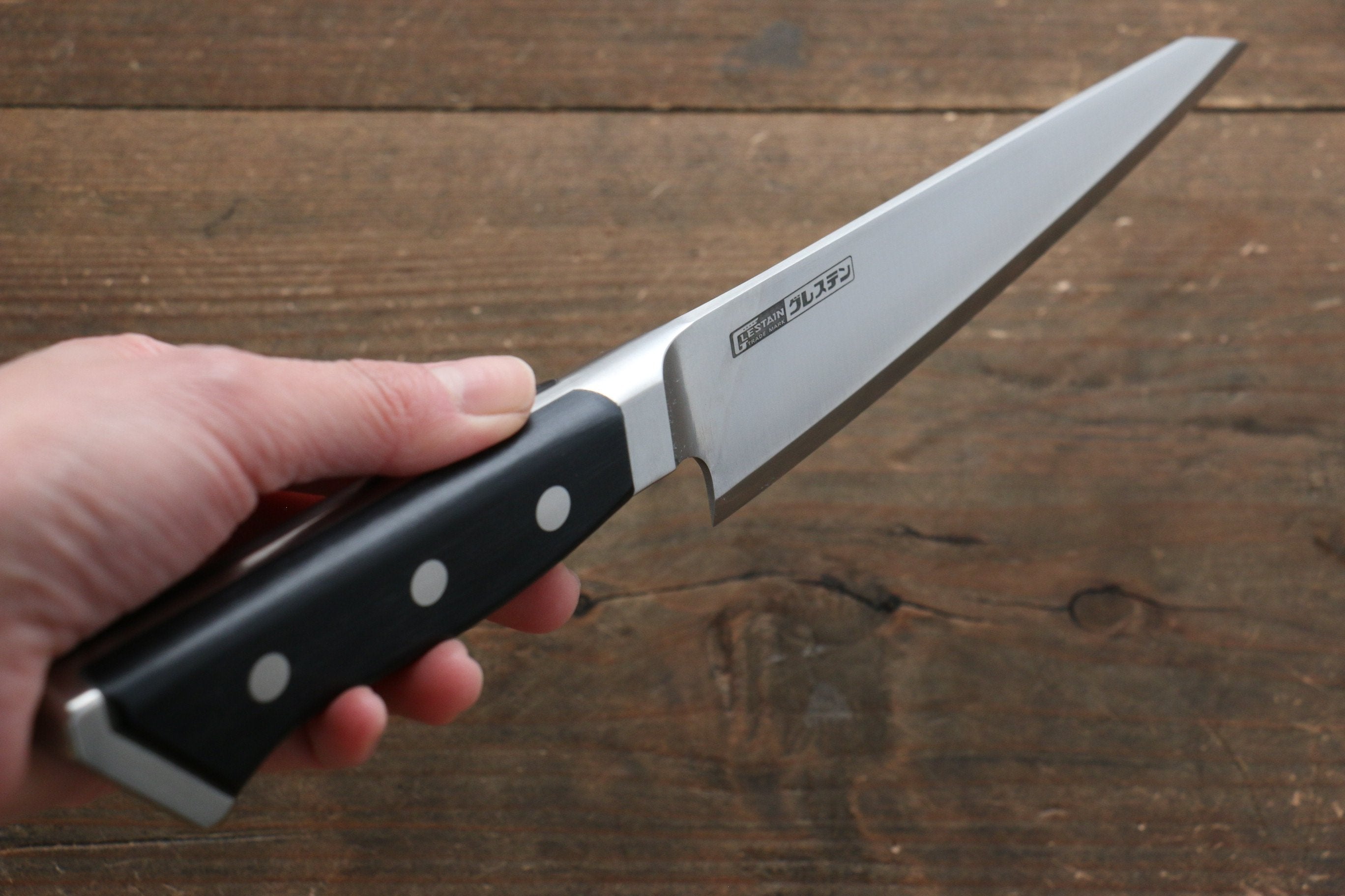 Glestain Stainless Steel Honesuki Boning 150mm 415WK - Japanny - Best Japanese Knife