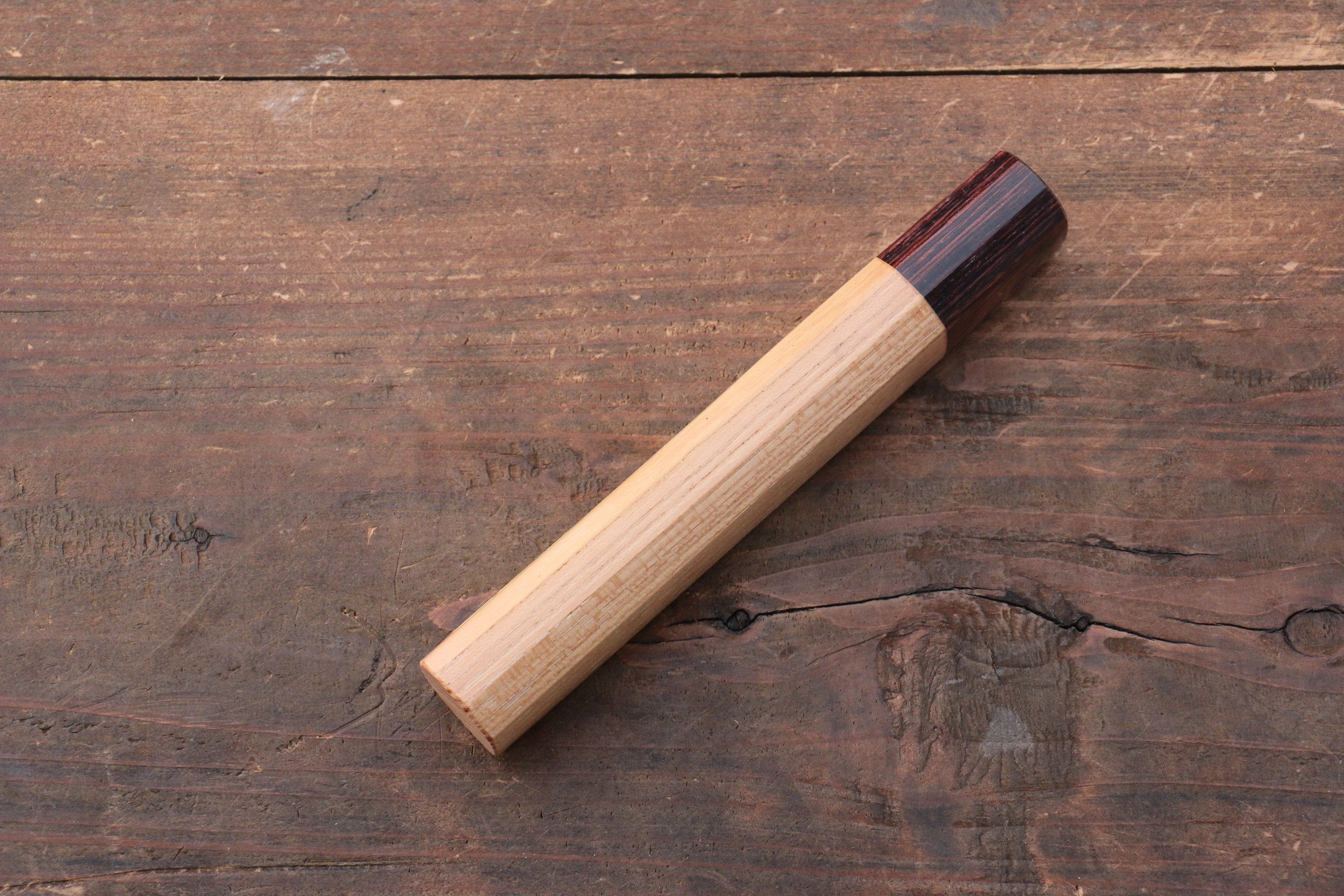 Keyaki-Knife-Handle(Midiam) - Japanny - Best Japanese Knife