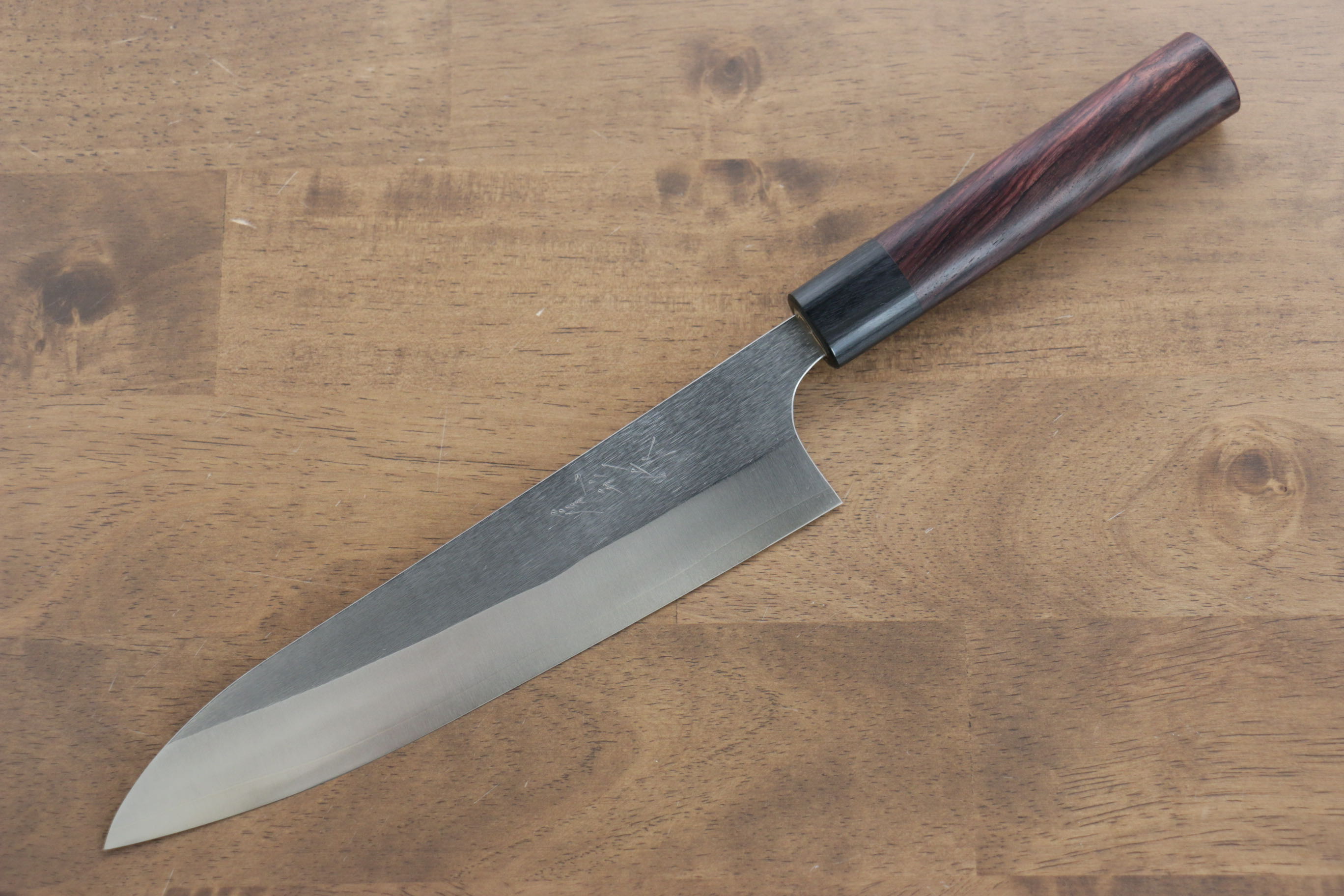 Shungo Ogata SG2 Gyuto 210mm Shitan Handle - Japanny - Best Japanese Knife
