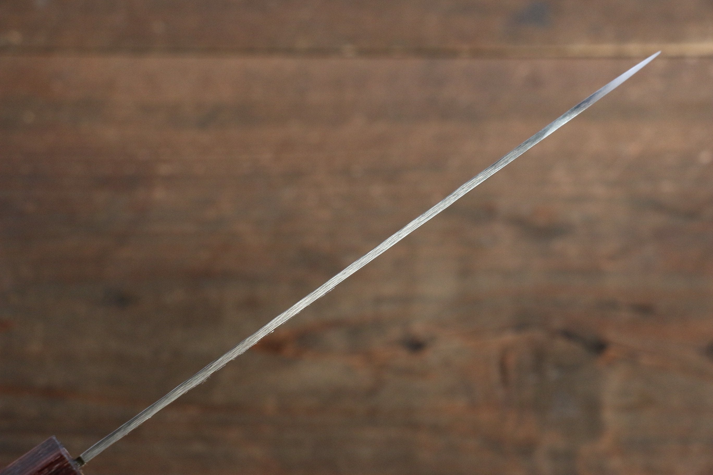 Sakai Takayuki VG10 33 Layer Damascus Japanese Chef Knife Sujihiki 240mm, Gyuto 240mm& Petty 150mm Set with Keyaki Handle(Japanese Elm) - Japanny - Best Japanese Knife