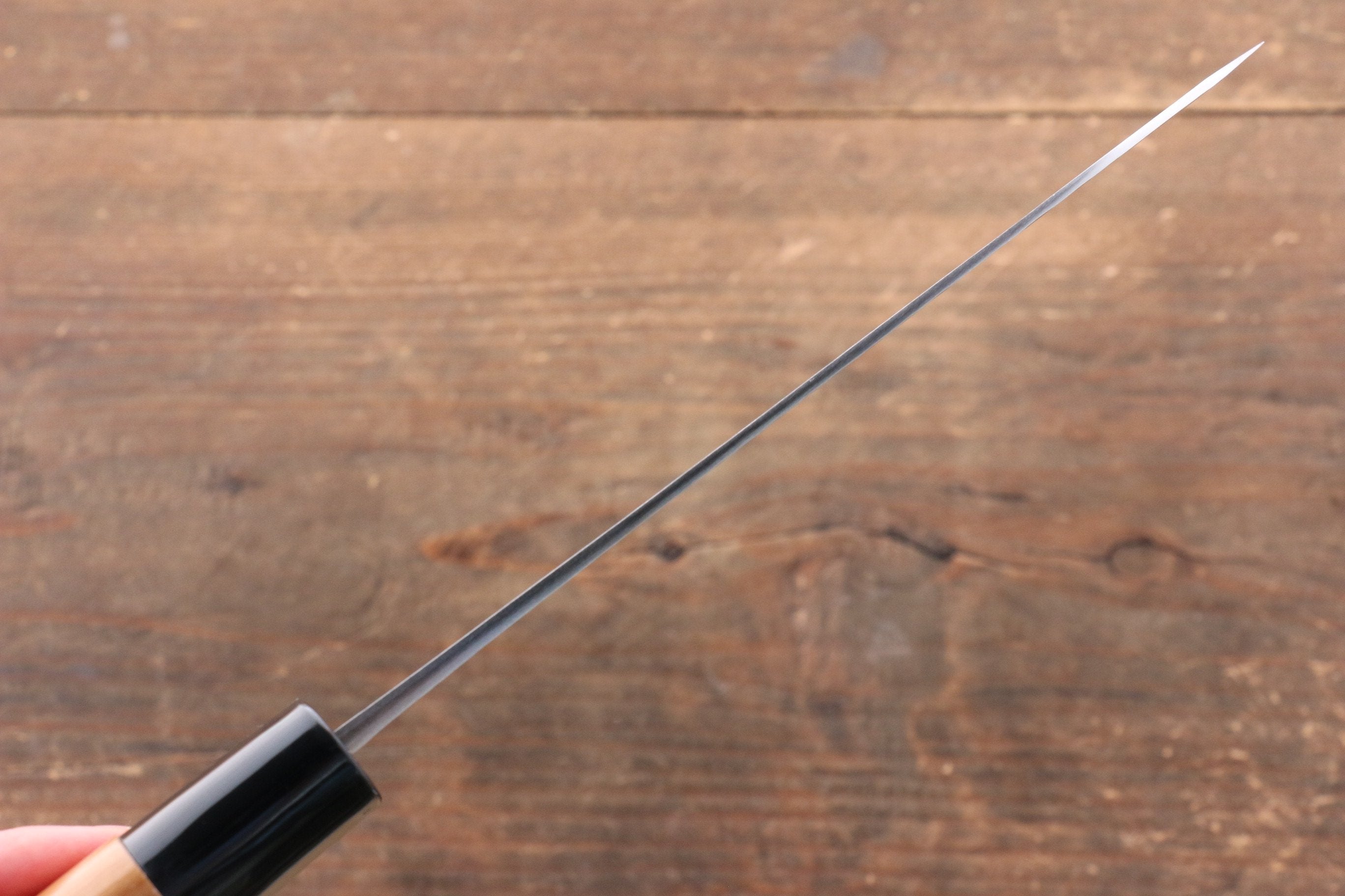 Kunihira Tanryu VG1 Damascus Santoku 170mm Walnut Handle - Japanny - Best Japanese Knife