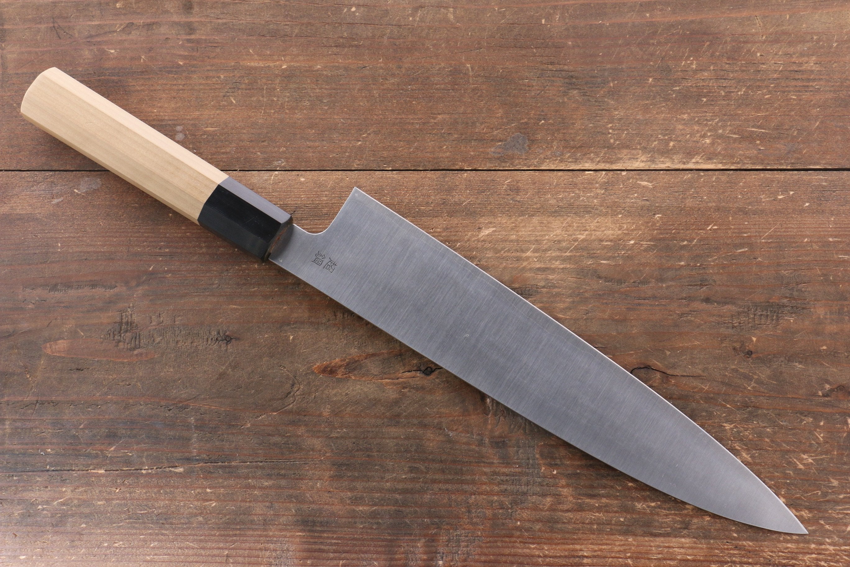 Sukenari ZDP189 3 Layer Gyuto 270mm Magnolia Handle - Japanny - Best Japanese Knife