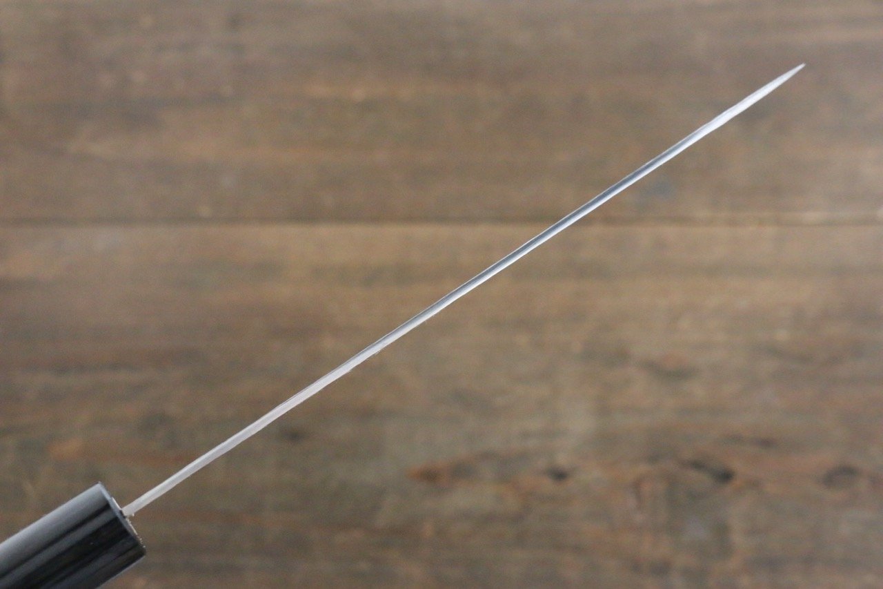 Sakai Takayuki AUS10 45 Layer Damascus Santoku 180mm Shitan Handle - Japanny - Best Japanese Knife