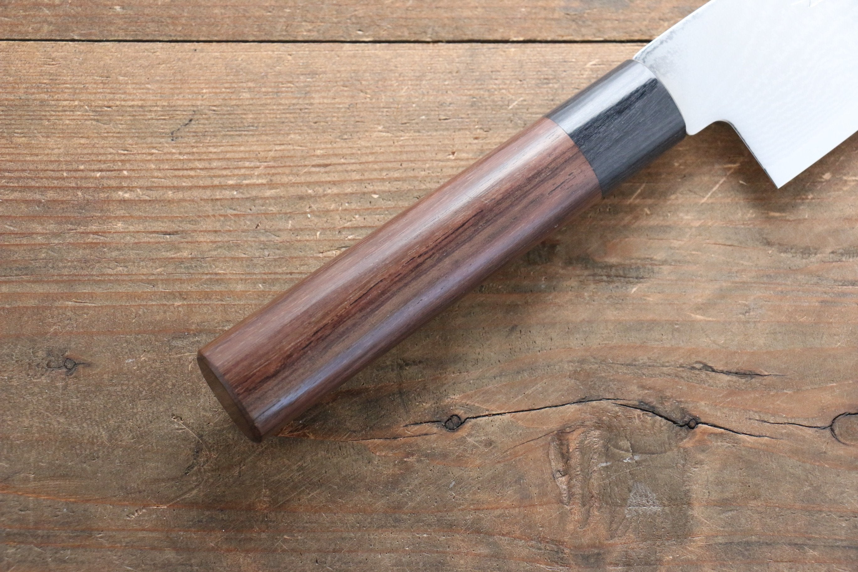 Seisuke VG10 63 Layer Damascus Gyuto 240mm Shitan Handle - Japanny - Best Japanese Knife