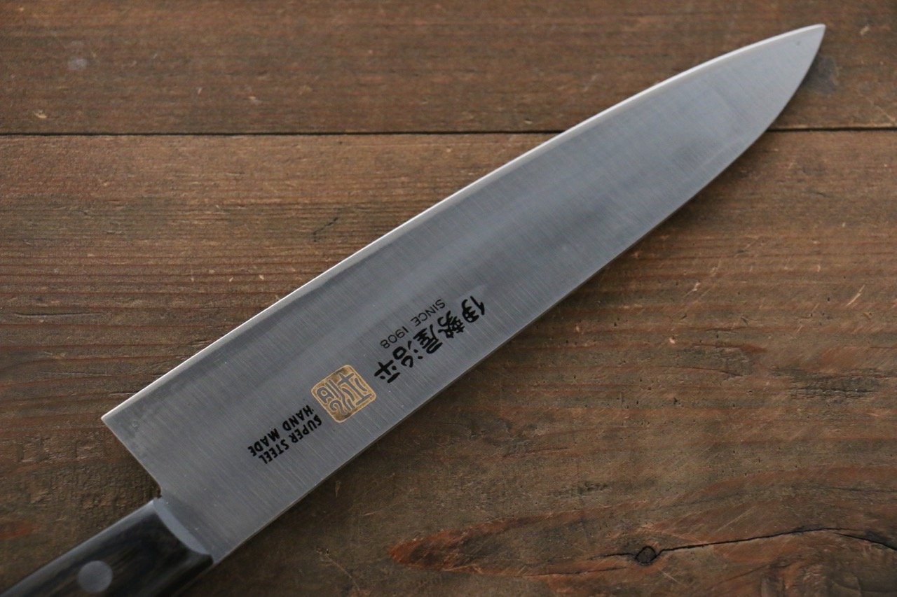 Iseya Molybdenum Gyuto 180mm Black Pakka wood Handle - Japanny - Best Japanese Knife