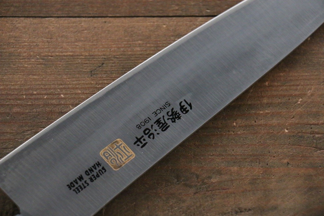 Iseya Molybdenum Gyuto 180mm Black Pakka wood Handle - Japanny - Best Japanese Knife