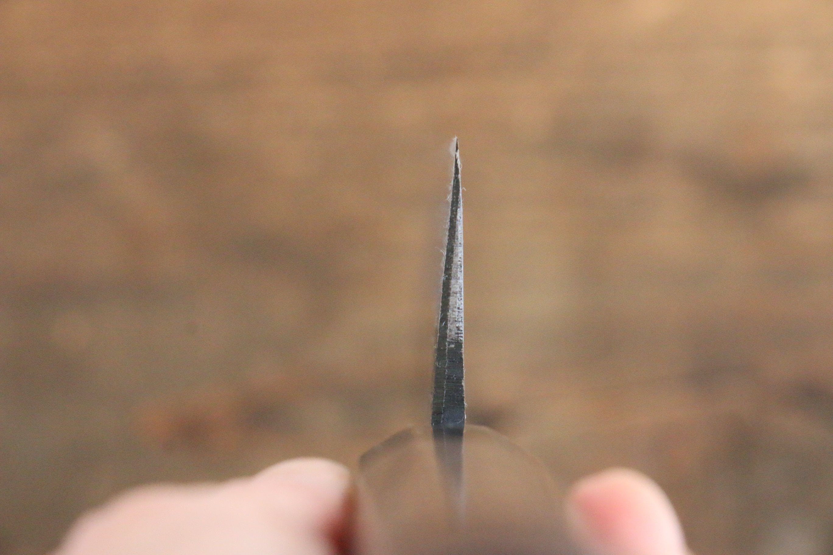 Sakai Takayuki Blue Steel No.2 Kurouchi Gyuto 210mm Walnut Handle - Japanny - Best Japanese Knife