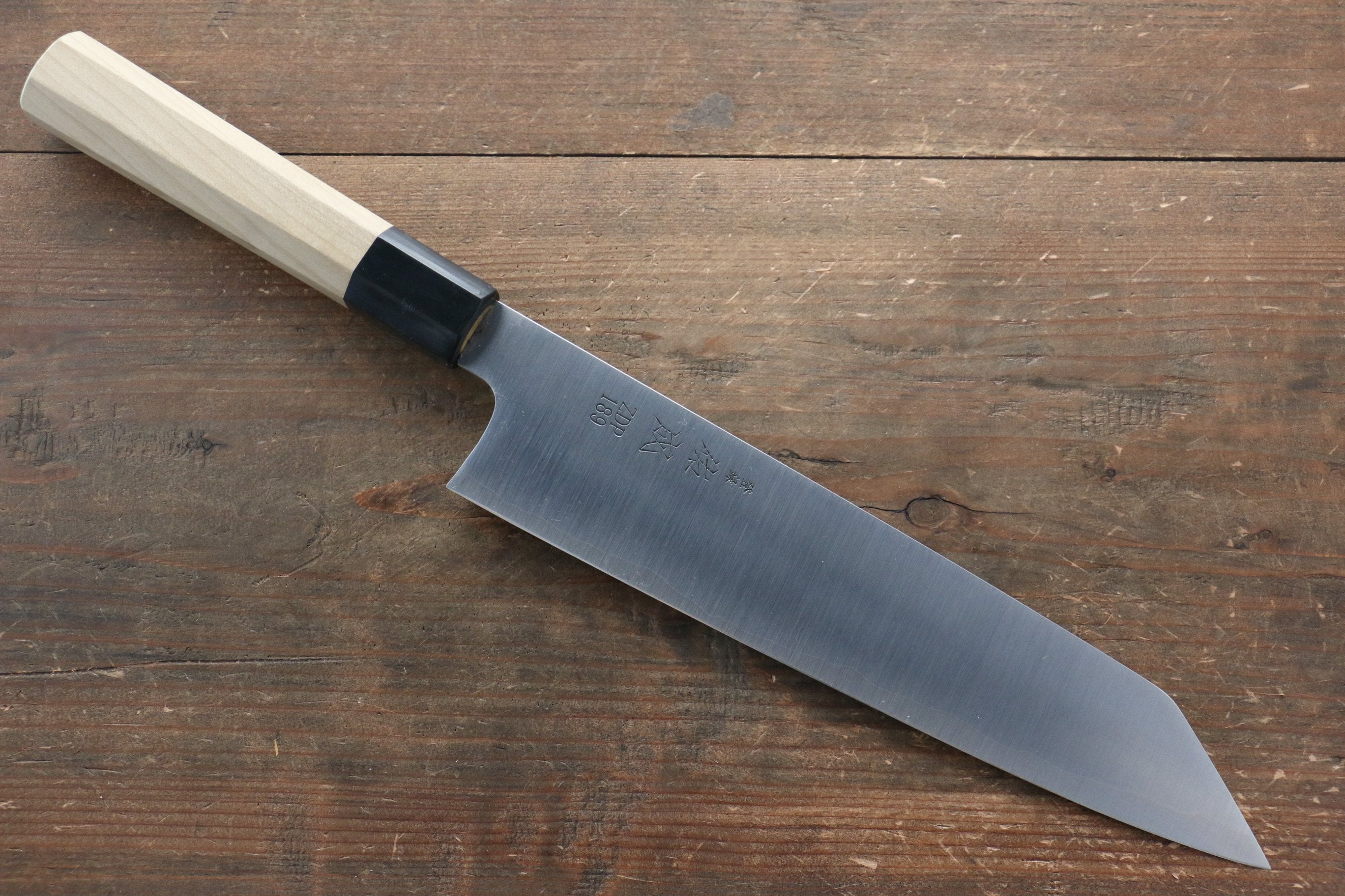 Sukenari ZDP189 3 Layer Kiritsuke Gyuto 240mm Magnolia Handle - Japanny - Best Japanese Knife