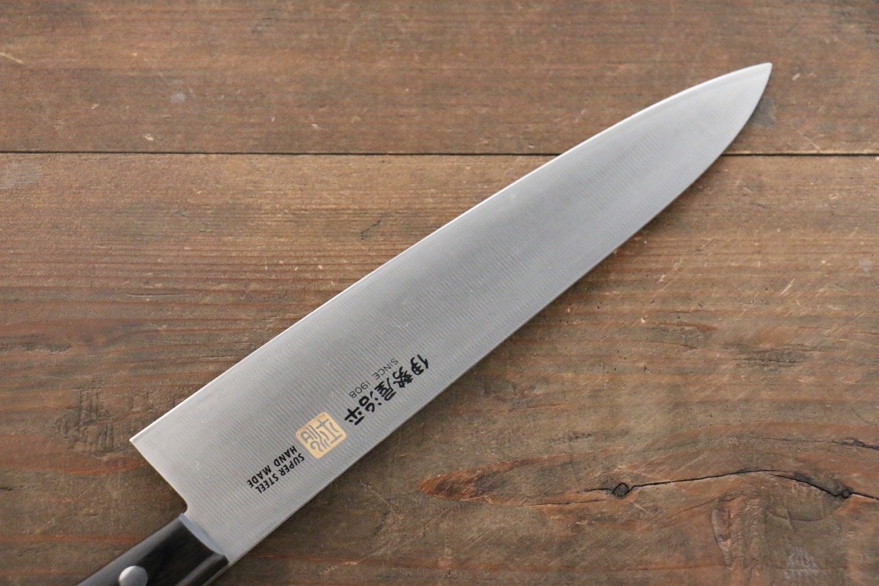 Iseya Molybdenum Gyuto 210mm Black Pakka wood Handle - Japanny - Best Japanese Knife