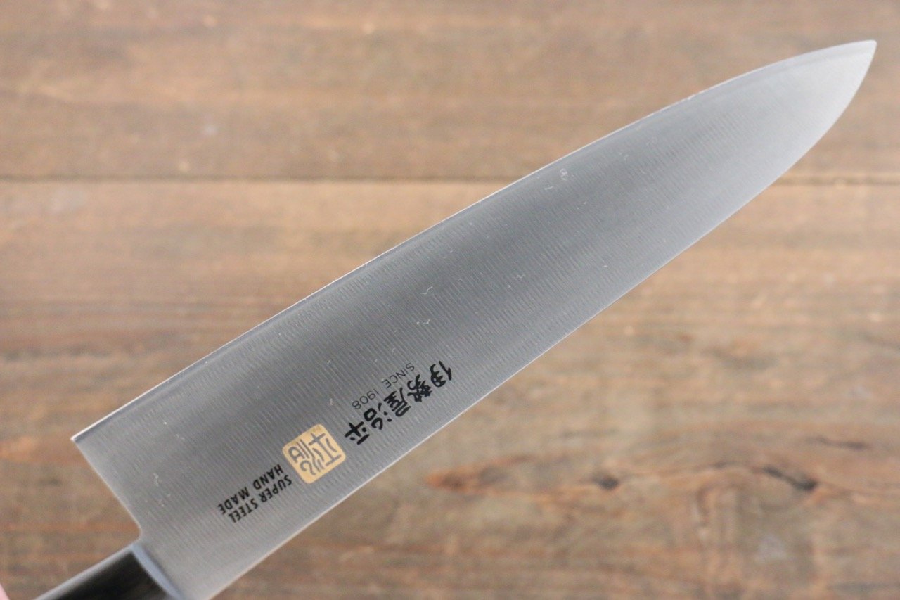 Iseya Molybdenum Gyuto 210mm Black Pakka wood Handle - Japanny - Best Japanese Knife