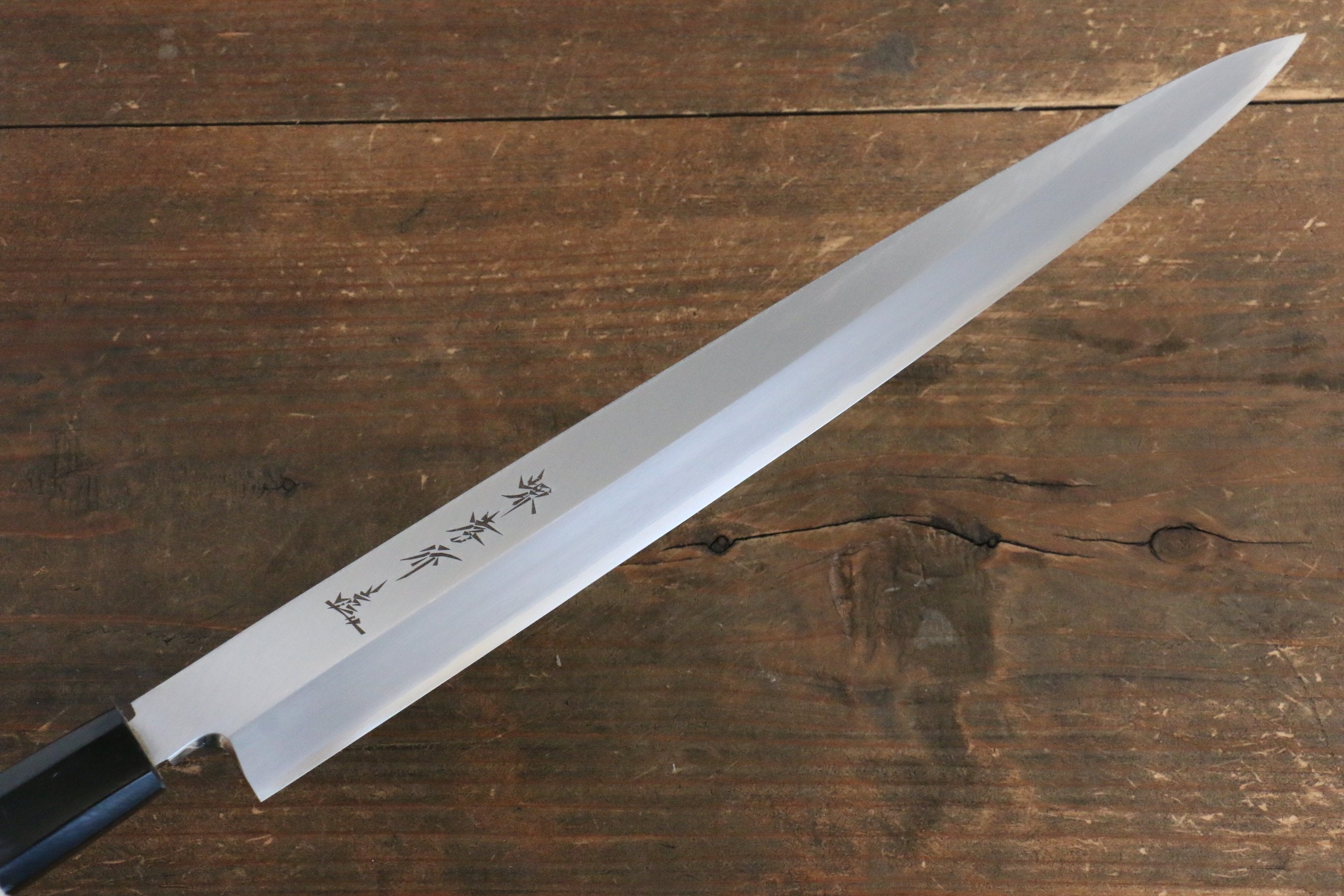 Sakai Takayuki Chef Series Silver Steel No.3 Fuguhiki 270mm Magnolia Handle - Japanny - Best Japanese Knife
