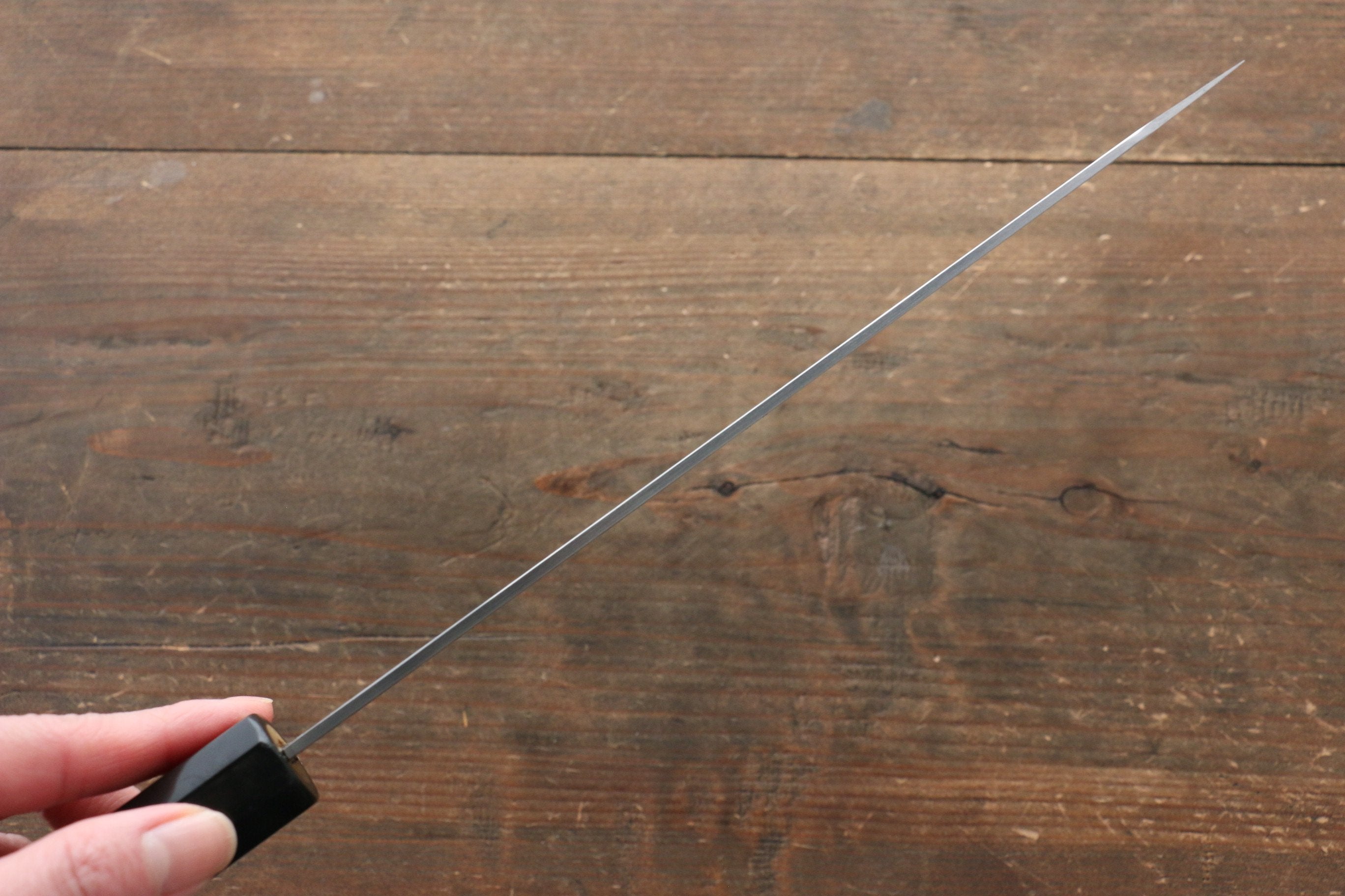 Sukenari ZDP189 3 Layer Kiritsuke Gyuto 240mm Magnolia Handle - Japanny - Best Japanese Knife