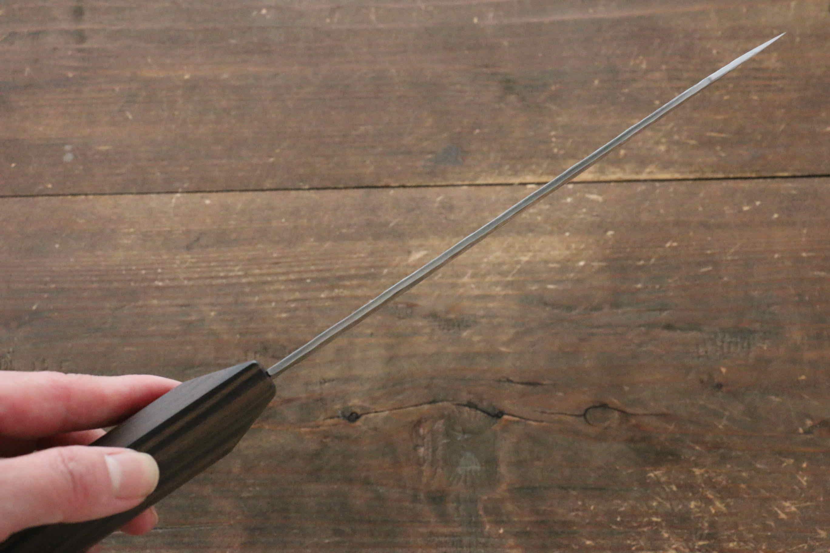 Jikko VG10 17 Layer Santoku 170mm Ebony Wood Handle - Japanny - Best Japanese Knife