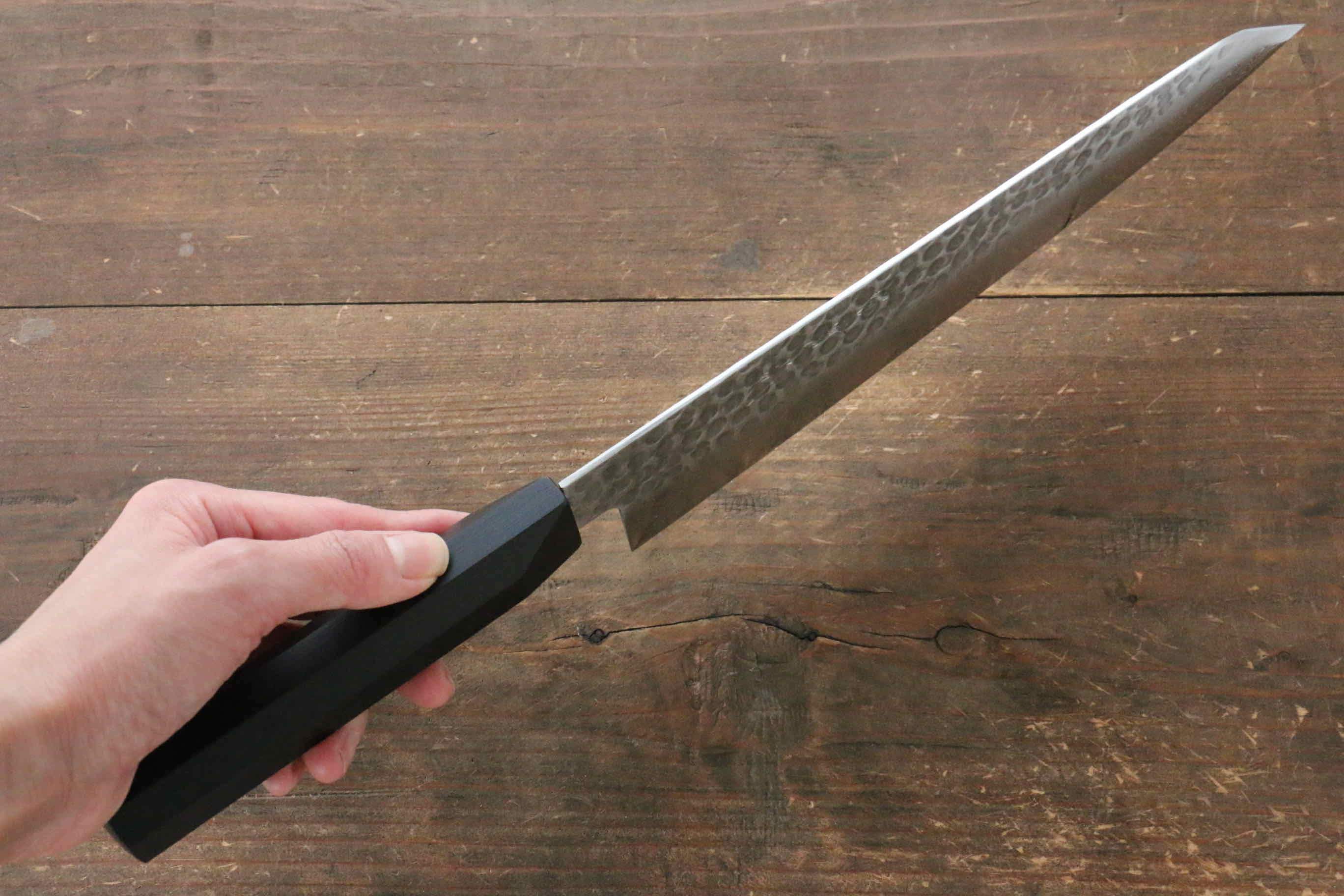 Jikko VG10 17 Layer Gyuto 230mm Ebony Wood Handle - Japanny - Best Japanese Knife