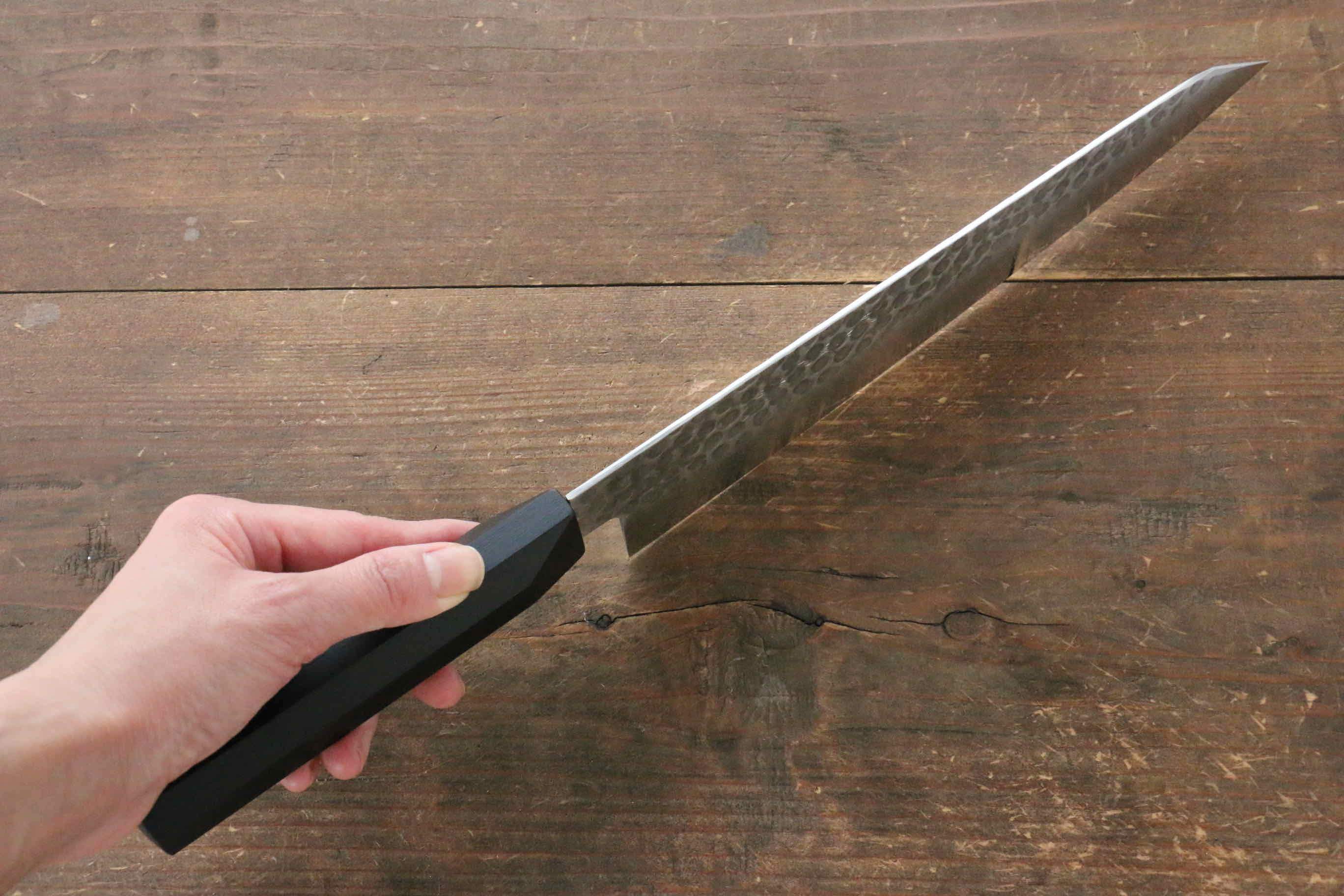 Jikko VG10 17 Layer Gyuto 230mm Ebony Wood Handle - Japanny - Best Japanese Knife