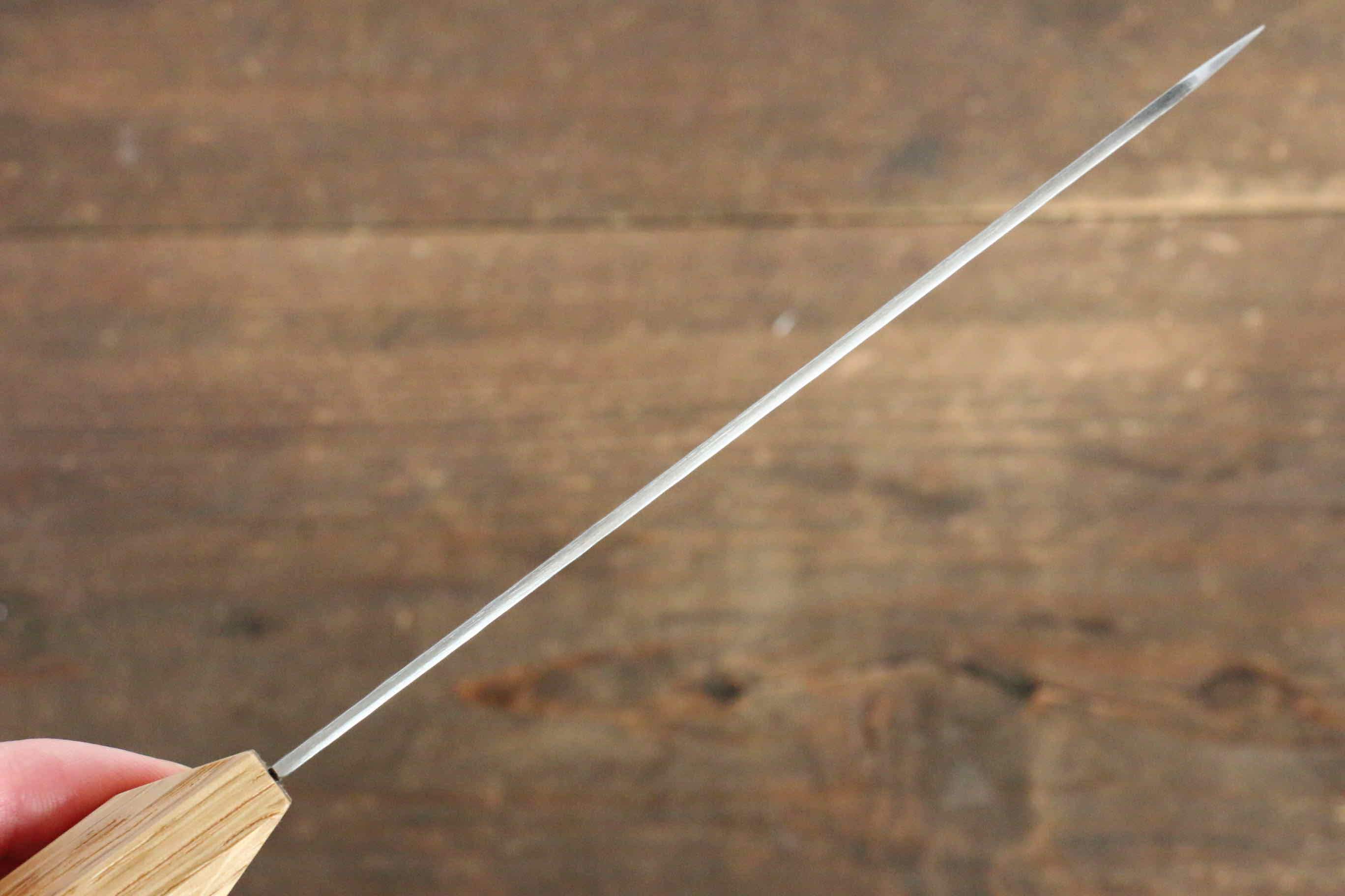 Jikko VG10 17 Layer Kiritsuke Petty-Utility 140mm Oak Handle - Japanny - Best Japanese Knife