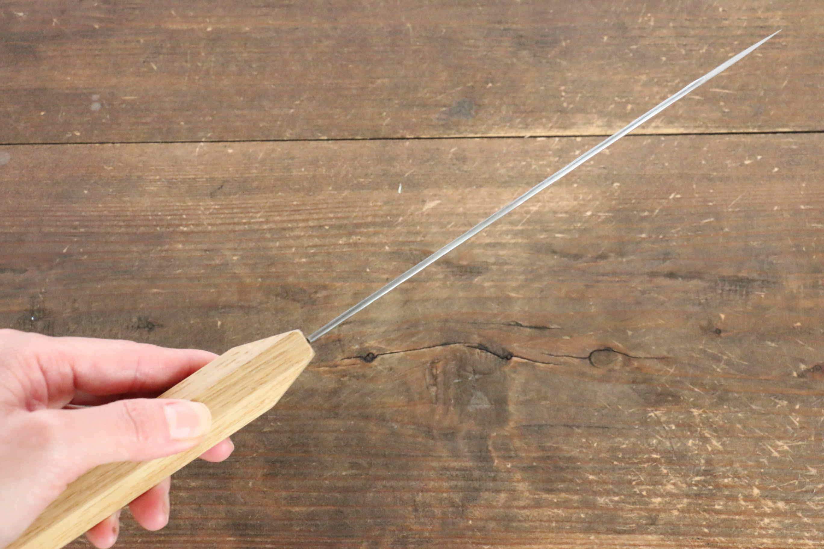 Jikko VG10 17 Layer Santoku 170mm Oak Handle - Japanny - Best Japanese Knife