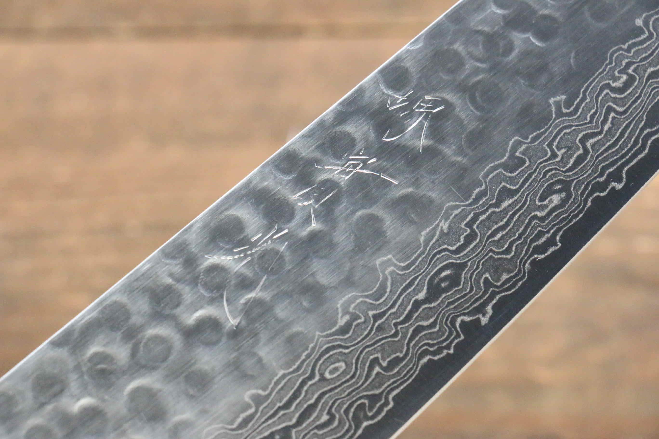 Jikko VG10 17 Layer Gyuto 200mm Oak Handle - Japanny - Best Japanese Knife