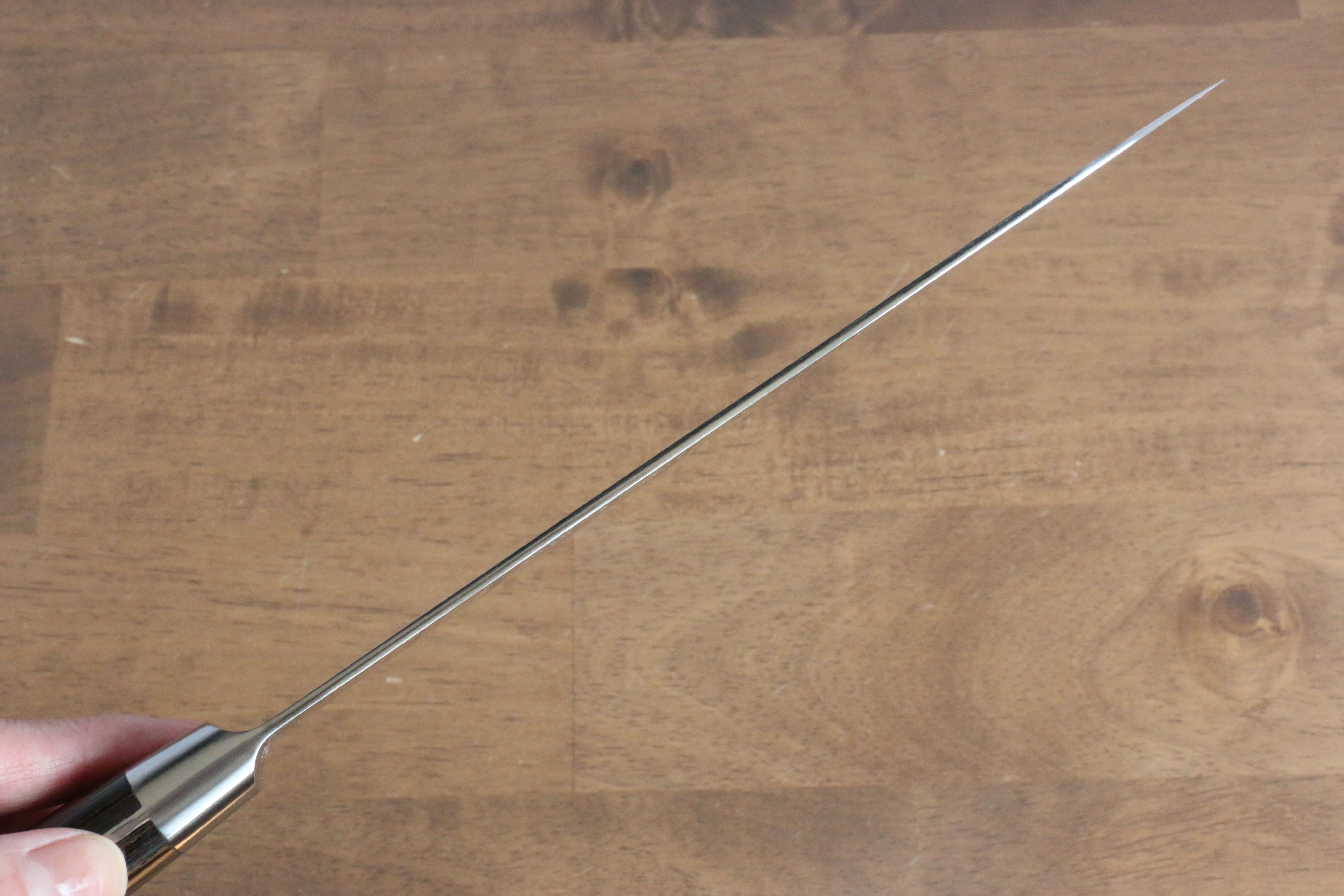 Seisuke SG2 Gyuto 180mm Brown Pakka wood Handle - Japanny - Best Japanese Knife