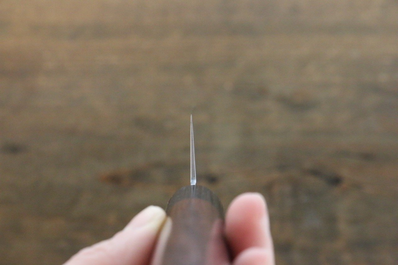 Seisuke VG10 63 Layer Damascus Gyuto 210mm Shitan Handle - Japanny - Best Japanese Knife