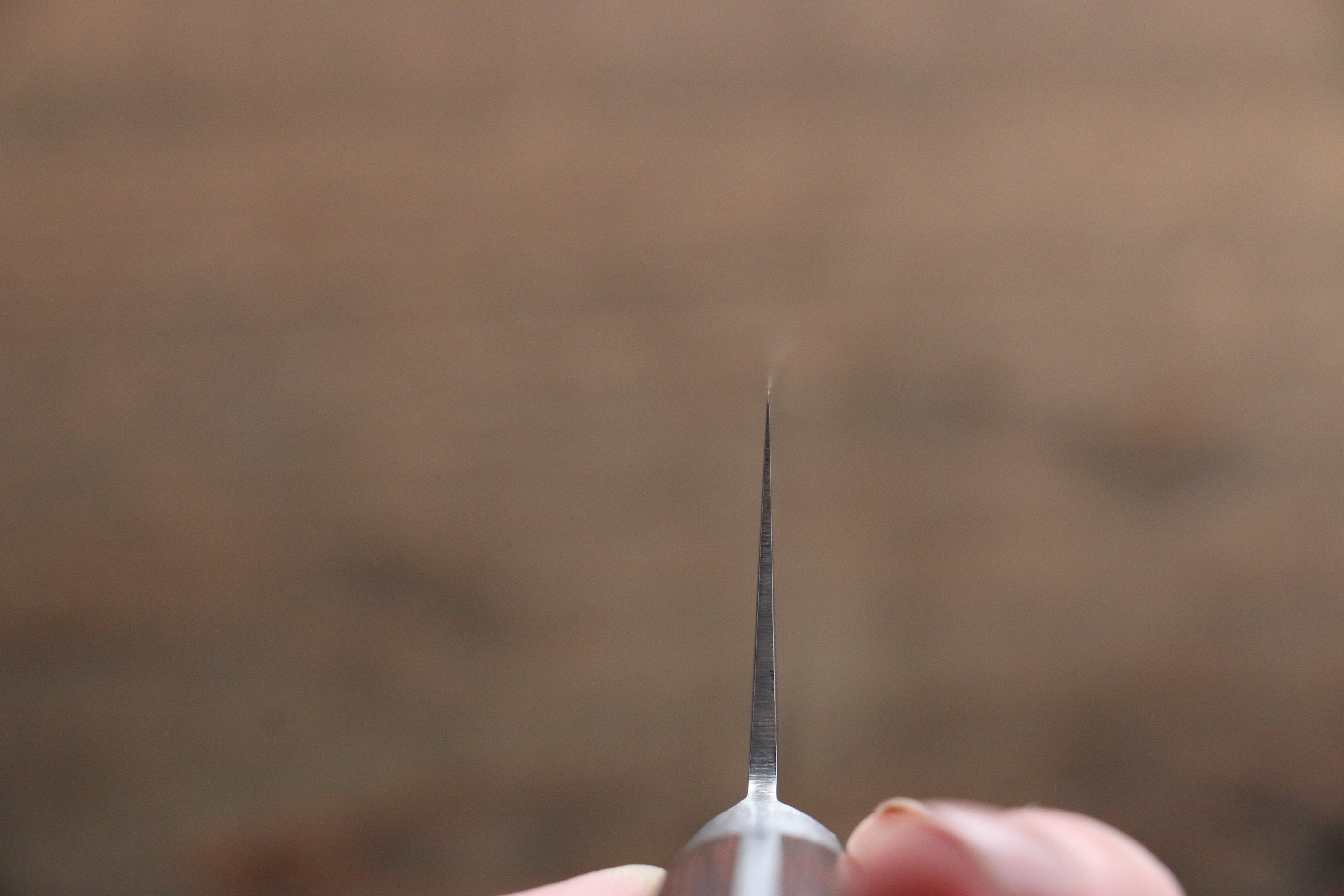 Seisuke VG10 33 Layer Damascus Santoku 180mm Mahogany Handle with Sheath - Japanny - Best Japanese Knife