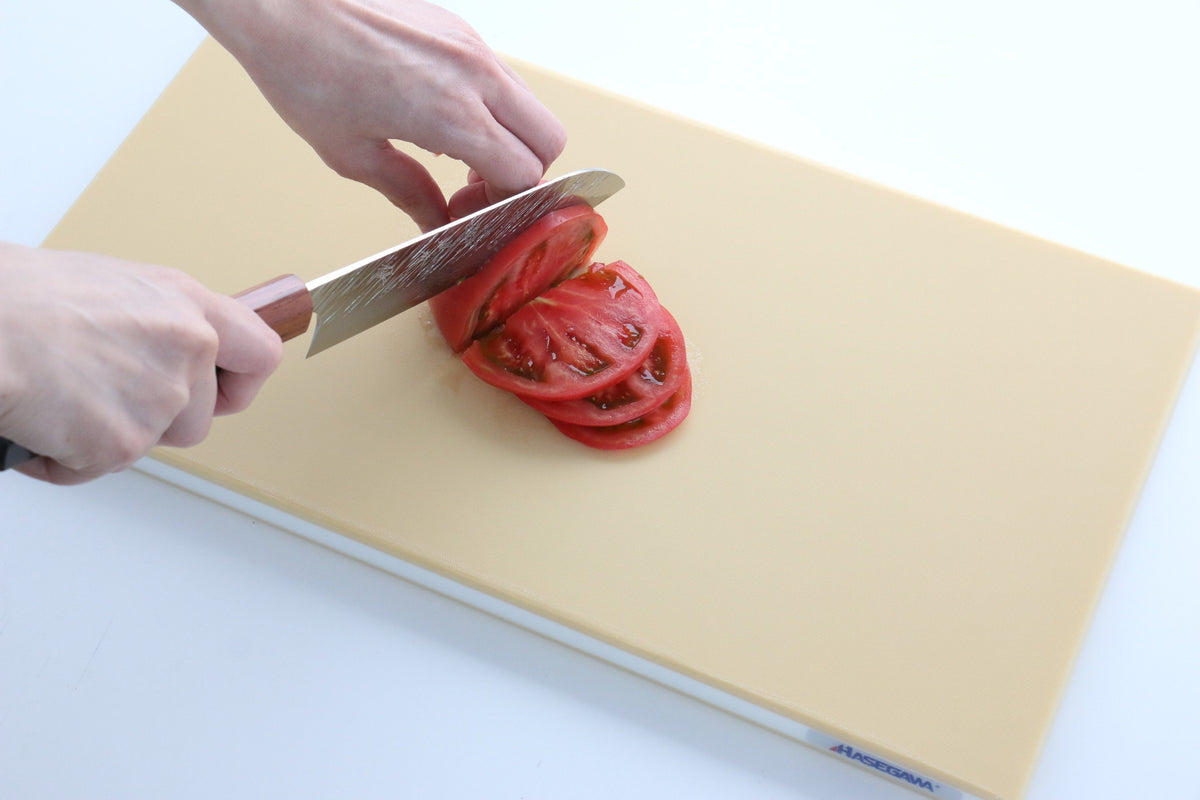 Rubber Cutting Boards by Hasegawa, no warping, knife friendly