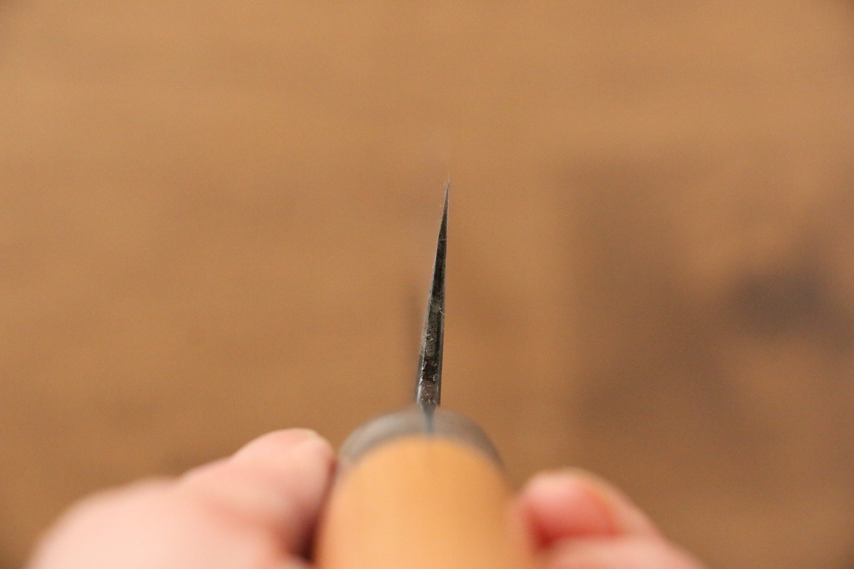 Masakage Masakage Mizu Blue Steel No.2 Black Finished Sujihiki 270mm with American Cherry Handle - Japanny - Best Japanese Knife