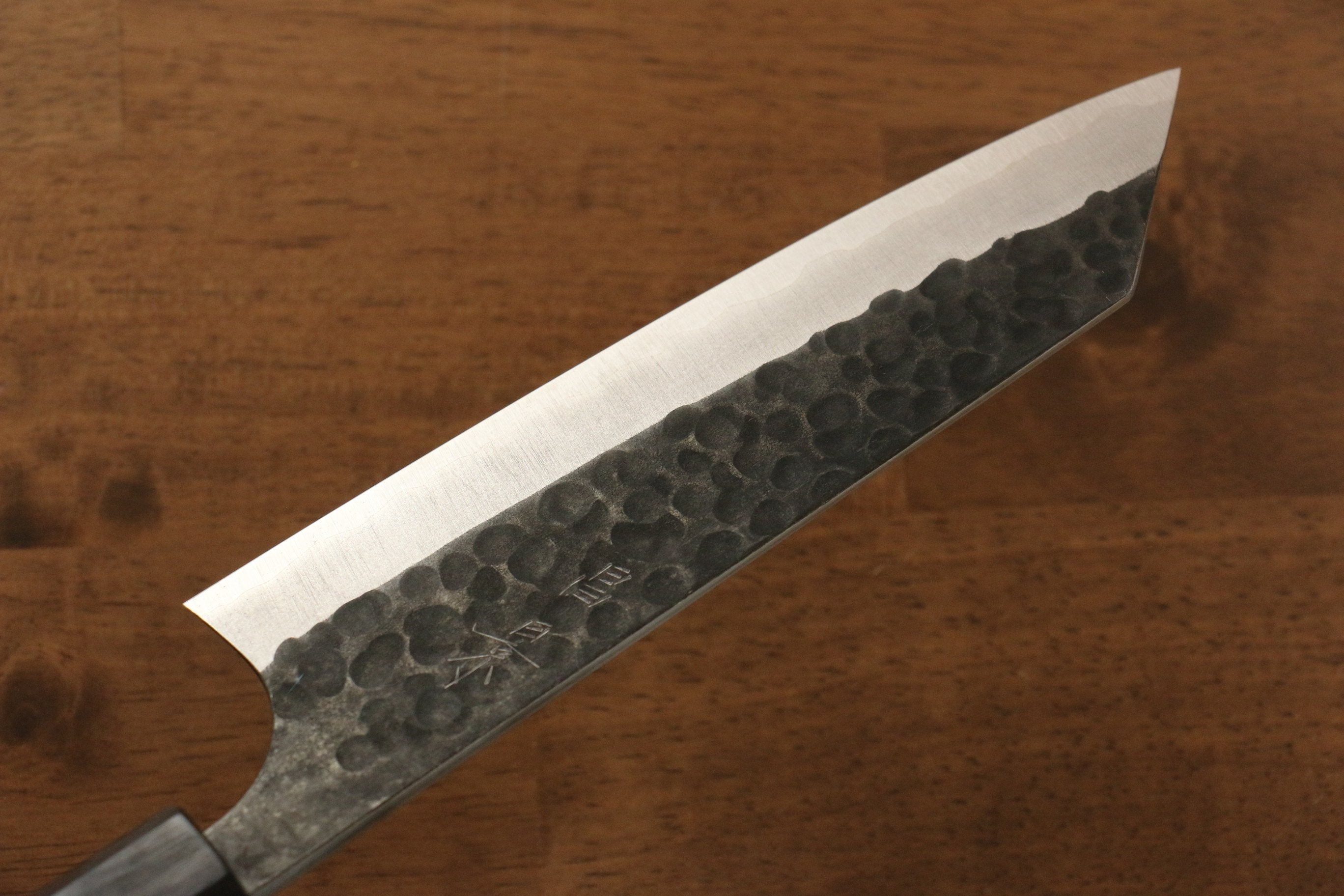 Masakage Koishi Blue Super Black Finished Bunka 165mm American Cherry Handle - Japanny - Best Japanese Knife