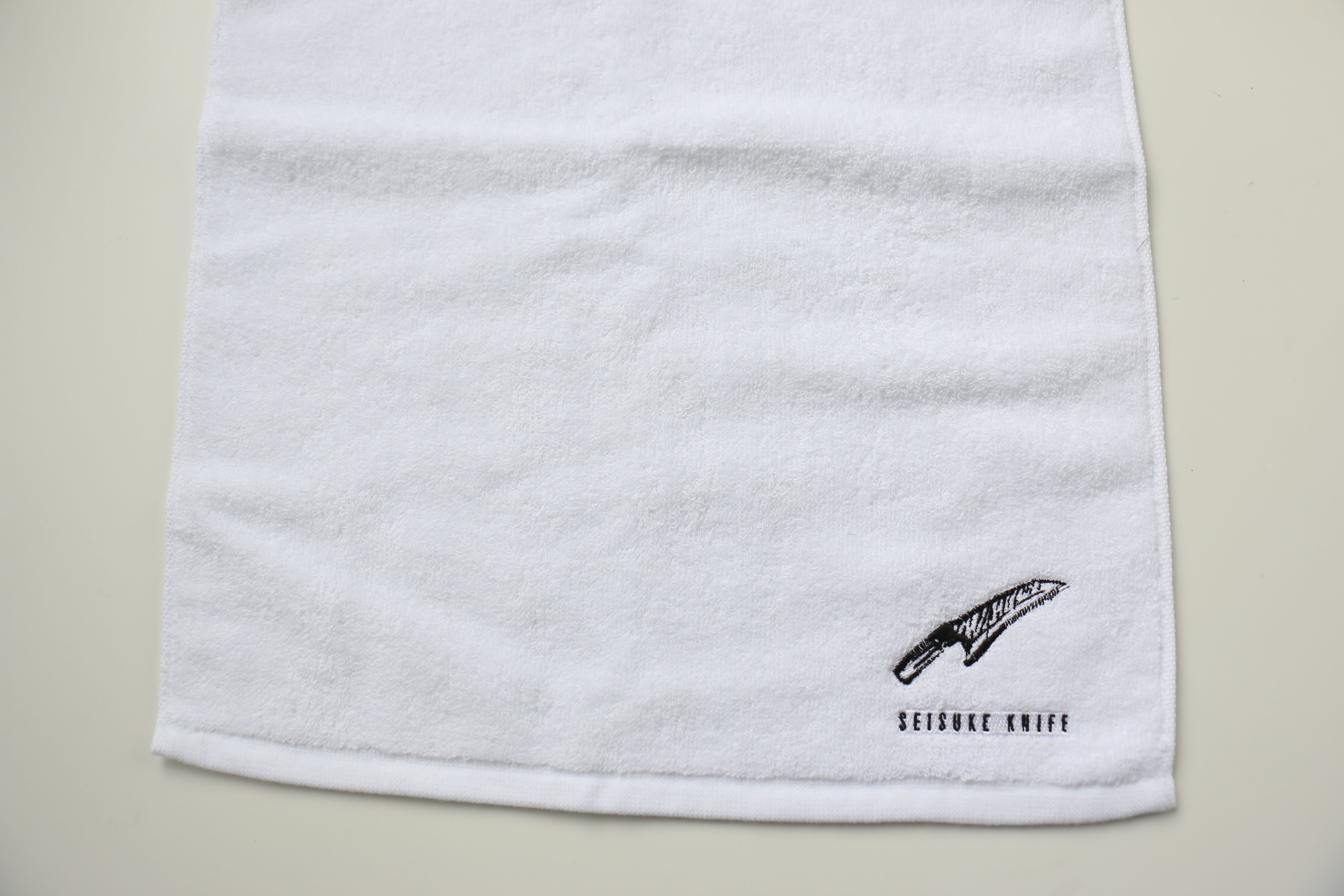 Seisuke White Towel & Black Towel - Japanny - Best Japanese Knife