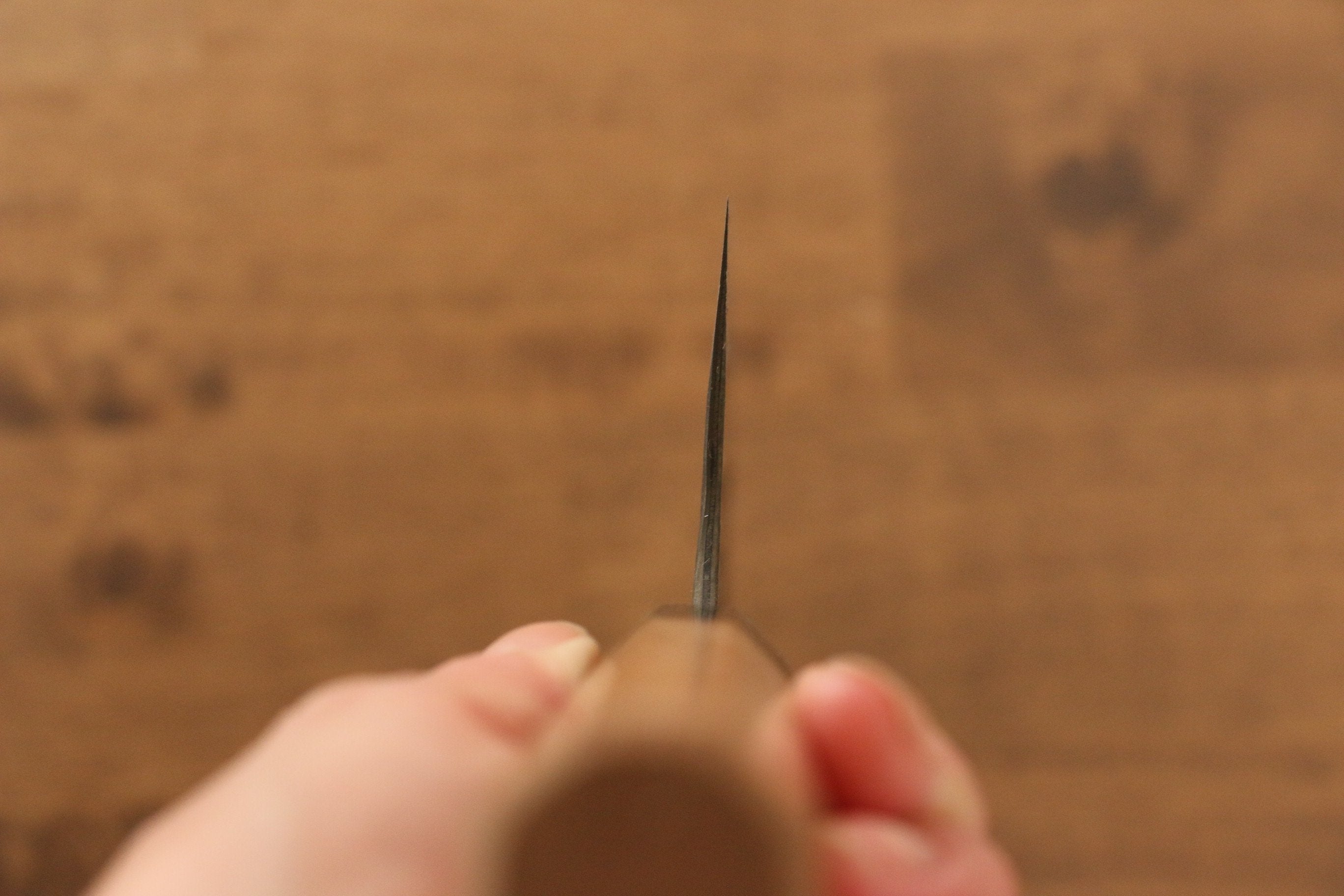 Masakage Koishi Blue Super Black Finished Nakiri 165mm American Cherry Handle - Japanny - Best Japanese Knife