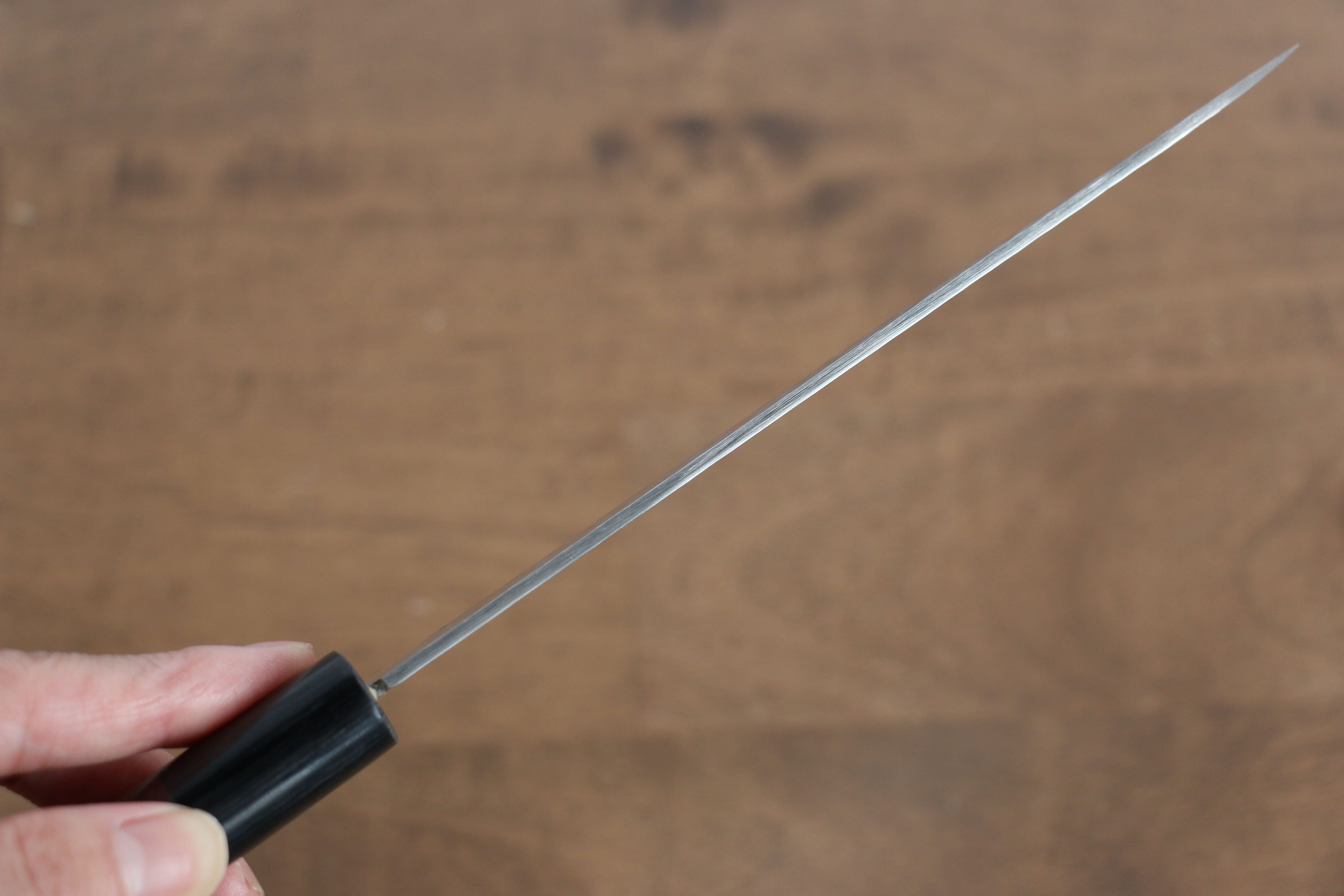 Seisuke Sumi VG10 16 Layer Hammered Damascus Petty-Utility 150mm Shitan Handle - Japanny - Best Japanese Knife