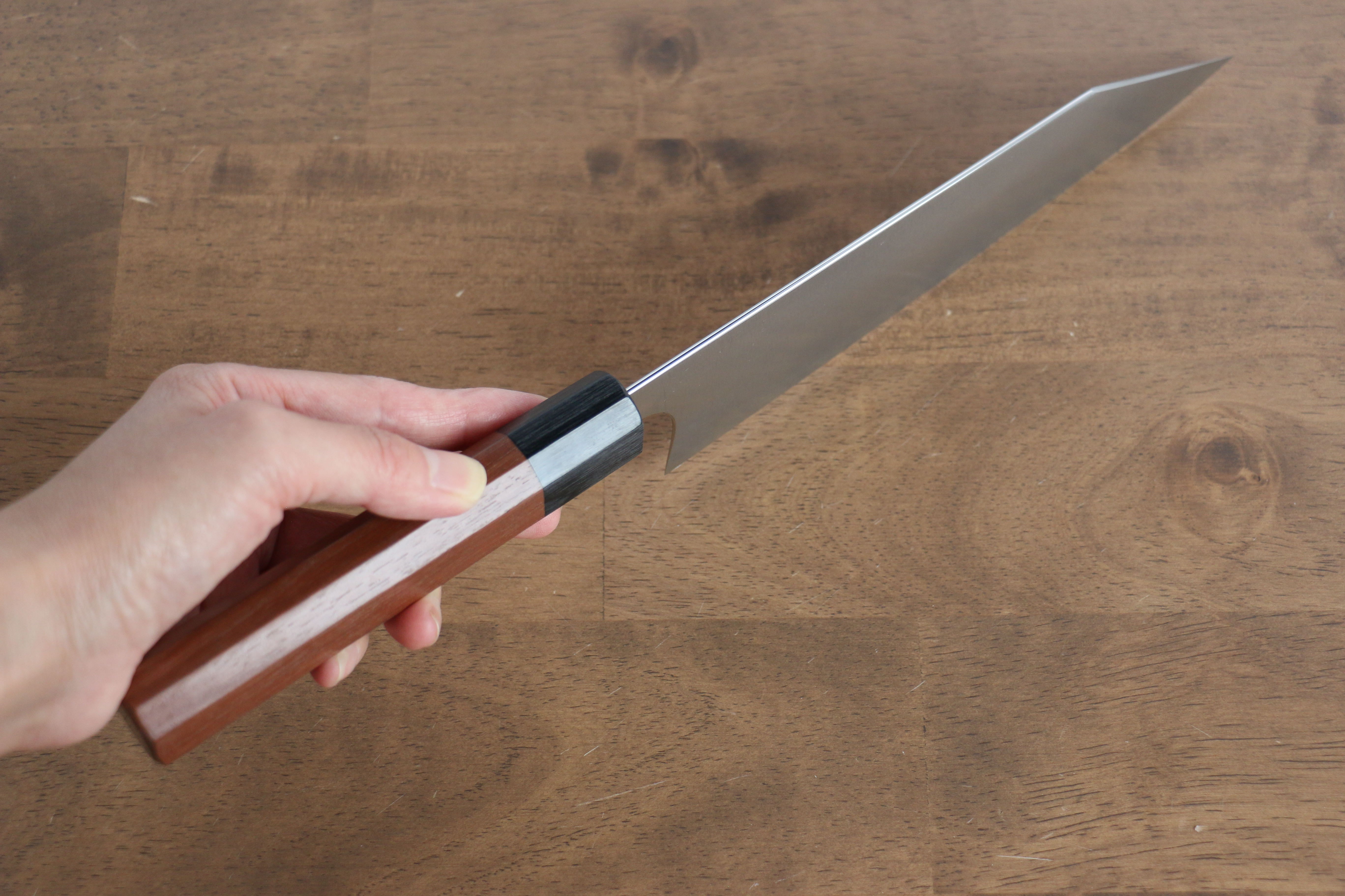 Shibata Takayuki Koutetsu SG2 Gyuto 195mm Jarrah Handle - Japanny - Best Japanese Knife