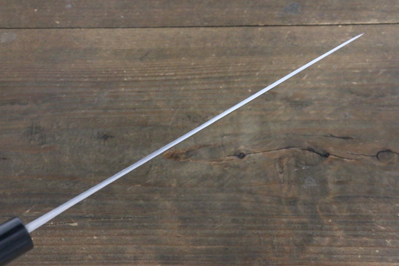 Shungo Ogata White Steel No.2 Damascus Gyuto 240mm Shitan Handle - Japanny - Best Japanese Knife