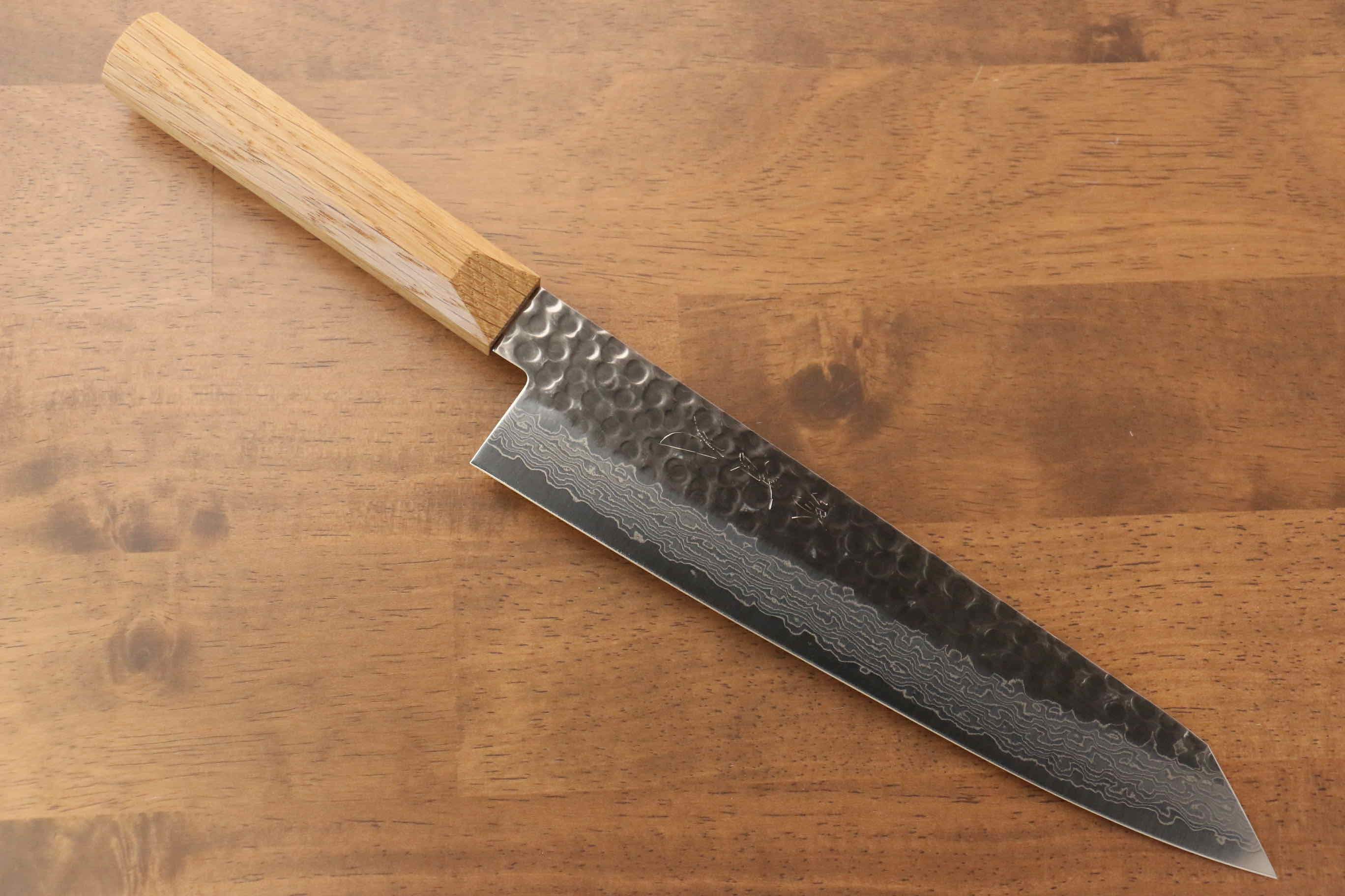 Jikko VG10 17 Layer Gyuto 230mm Oak Handle - Japanny - Best Japanese Knife