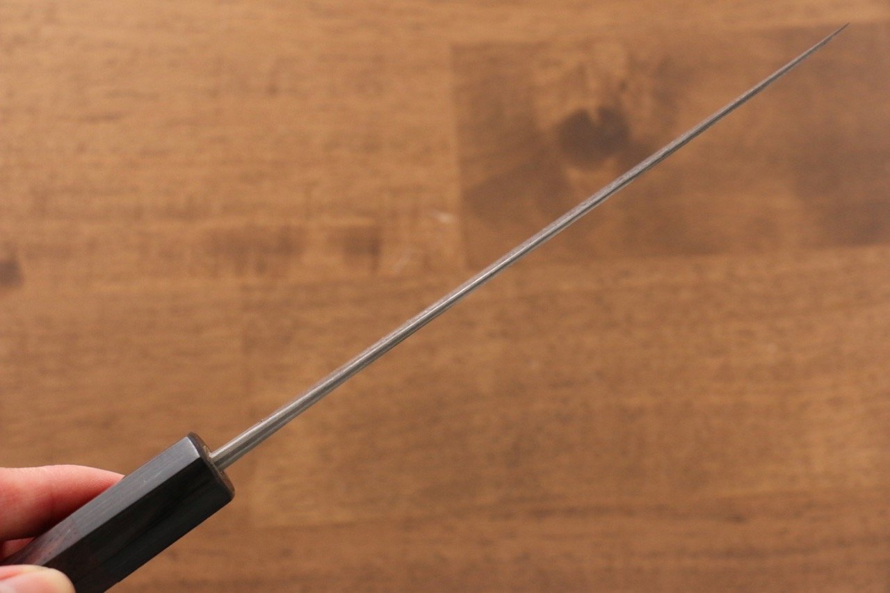 Masakage Masakage Kumo VG10 Damascus Petty-Utility 150mm with Shitan Handle - Japanny - Best Japanese Knife