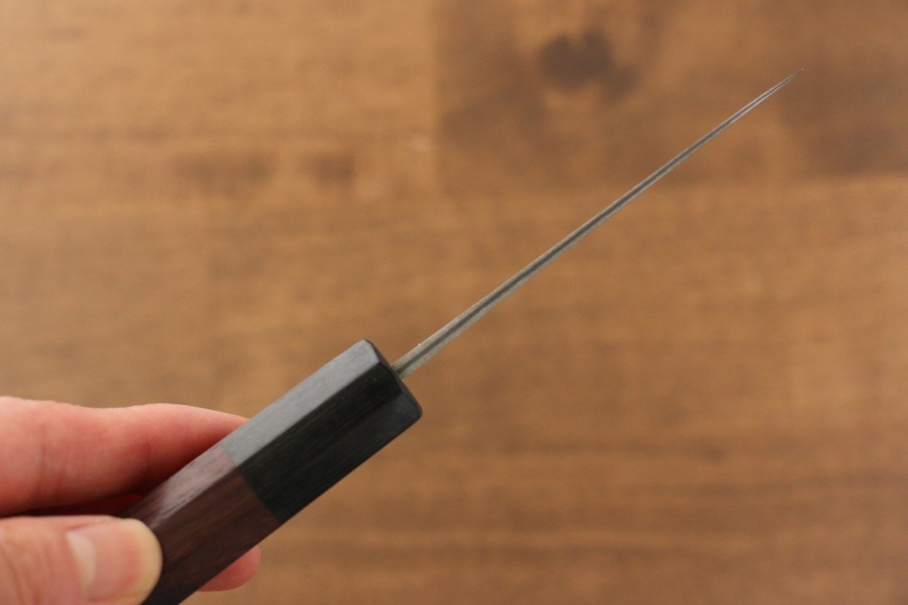 Masakage Kumo VG10 Damascus Petty-Utility 75mm Shitan Handle - Japanny - Best Japanese Knife