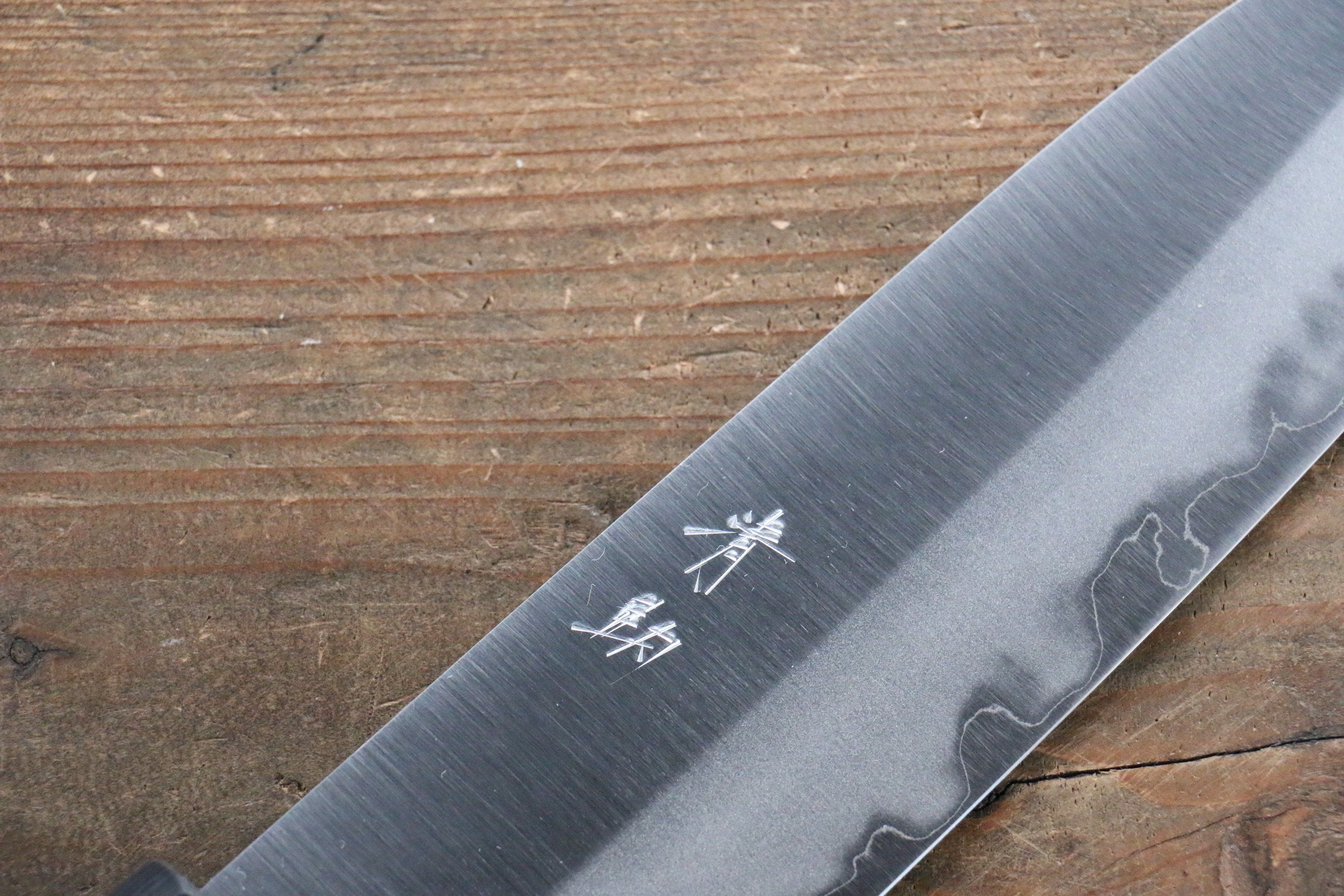 Seisuke White Steel Migaki Finished Santoku 165mm with Honduras Handle - Japanny - Best Japanese Knife