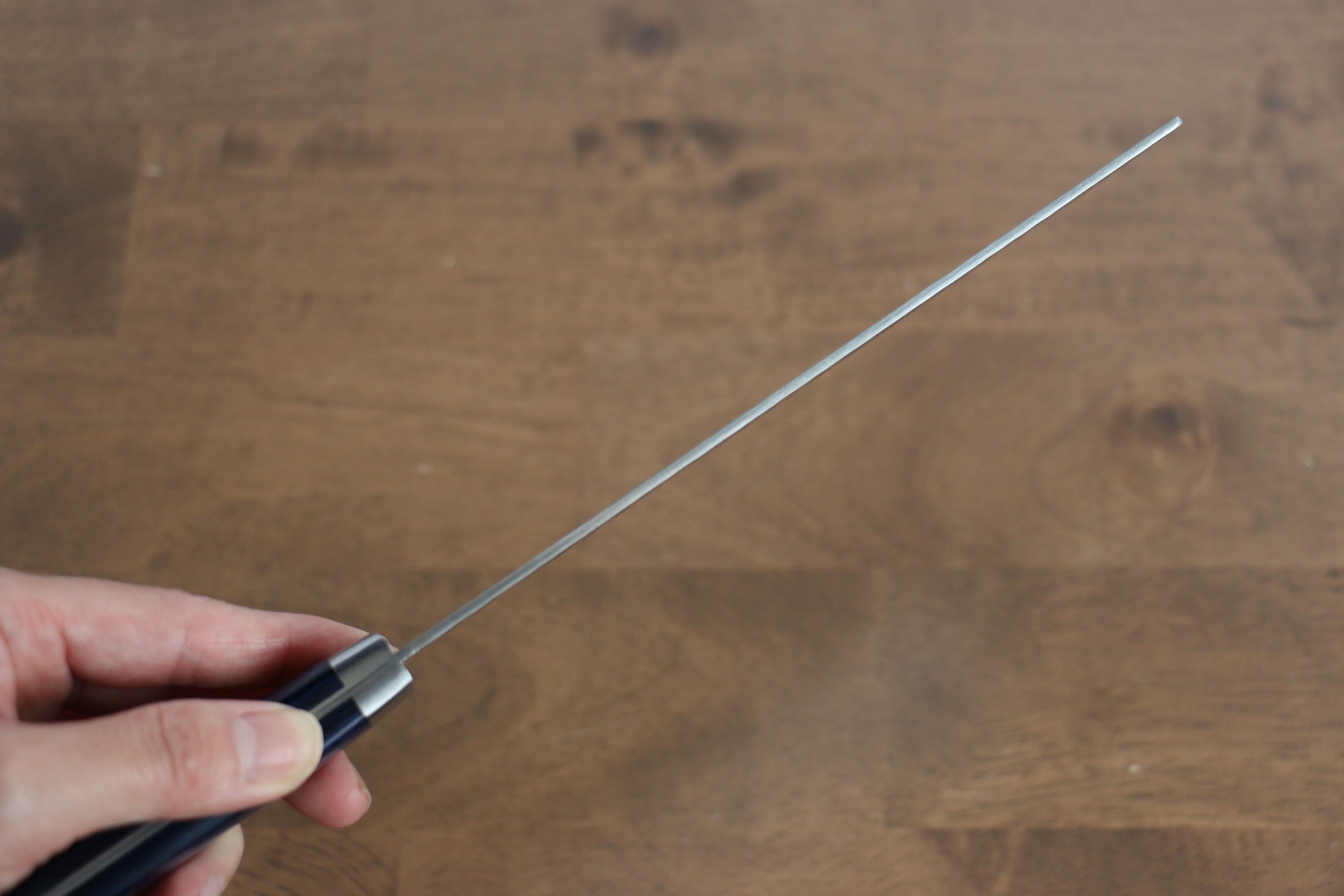 Kunihira Kokuryu VG10 Hammered Usuba 165mm Blue Pakka wood Handle - Japanny - Best Japanese Knife