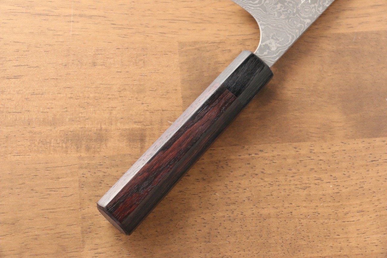 Masakage Kumo VG10 Damascus Gyuto 210mm Shitan Handle - Japanny - Best Japanese Knife